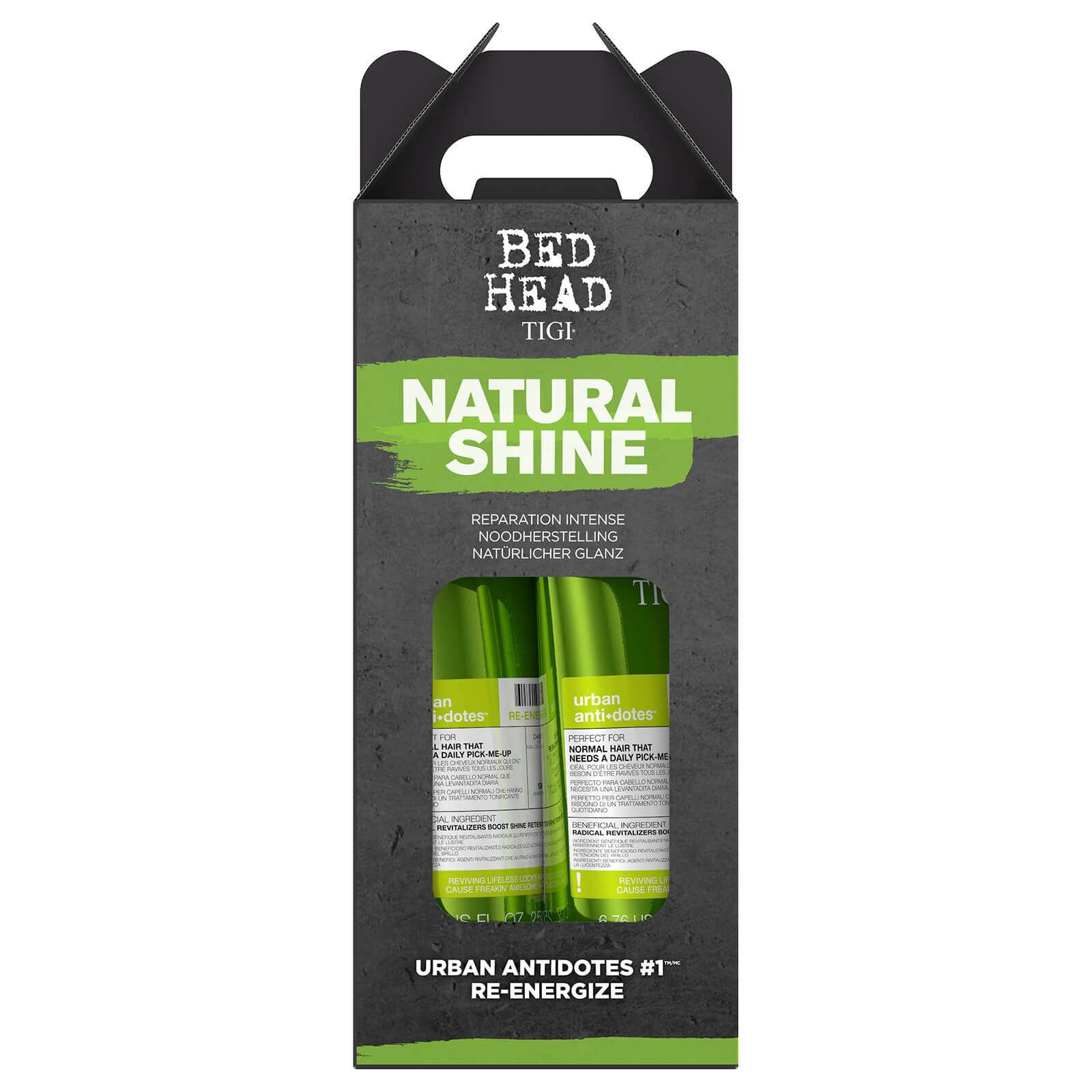 

TIGI Bed Head Urban Antidotes Re-Energise Daily Shampoo and Conditioner - Pack of 2