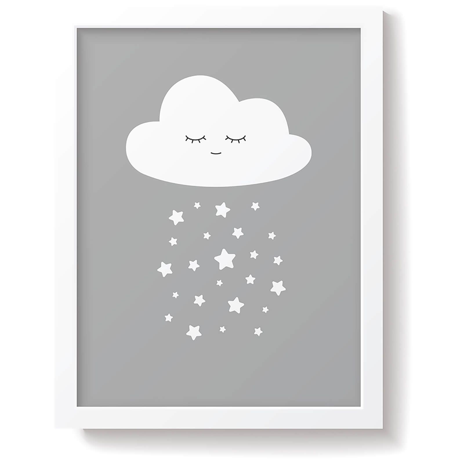 Snuz Cloud Nursery Print - Grey