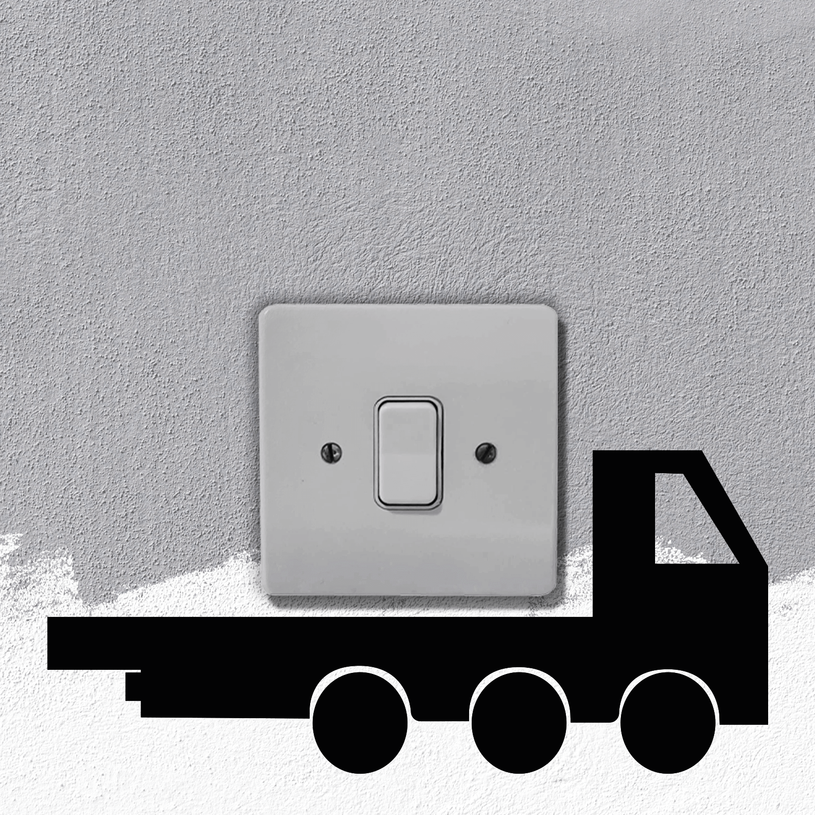 Truck Light Switch Art