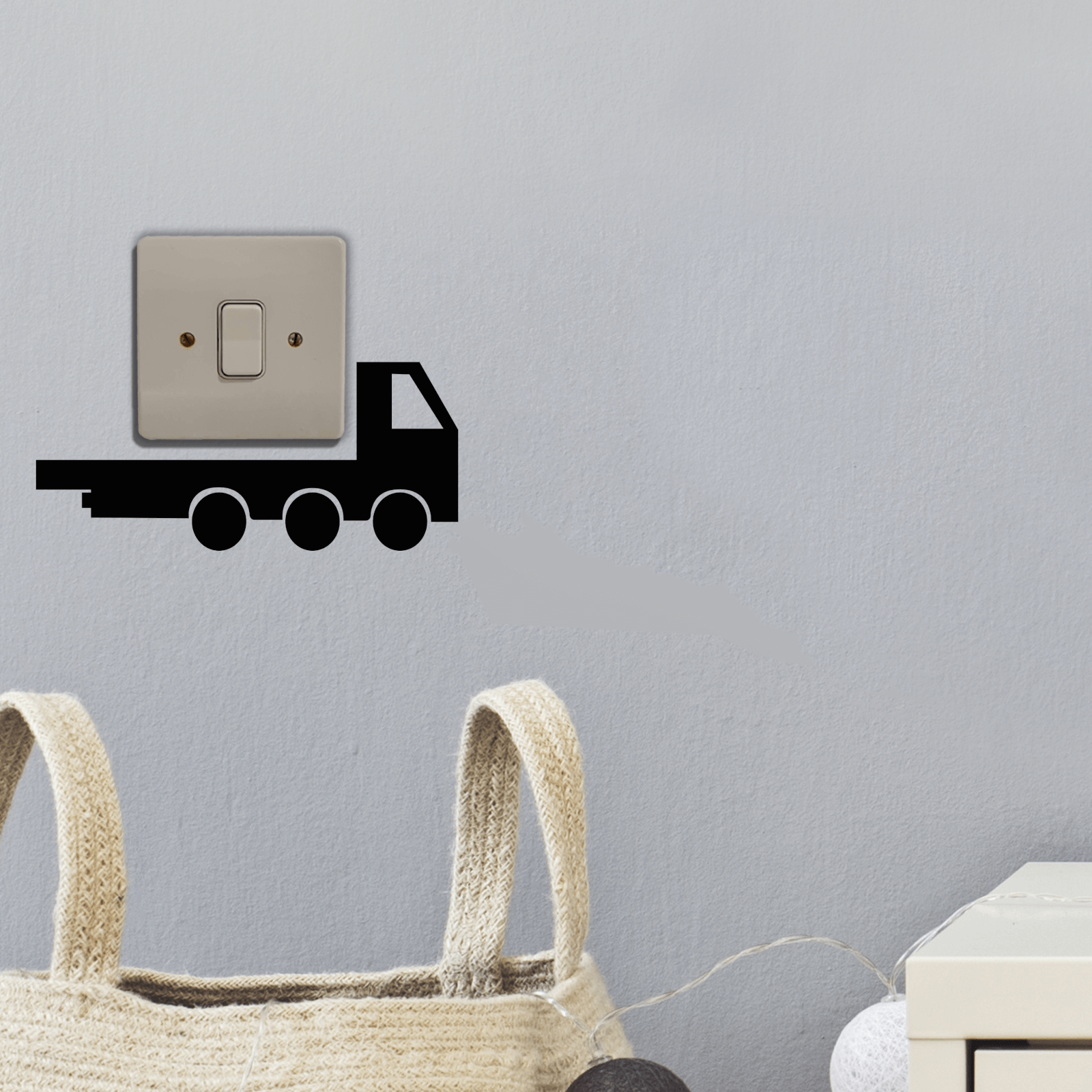 Truck Light Switch Art