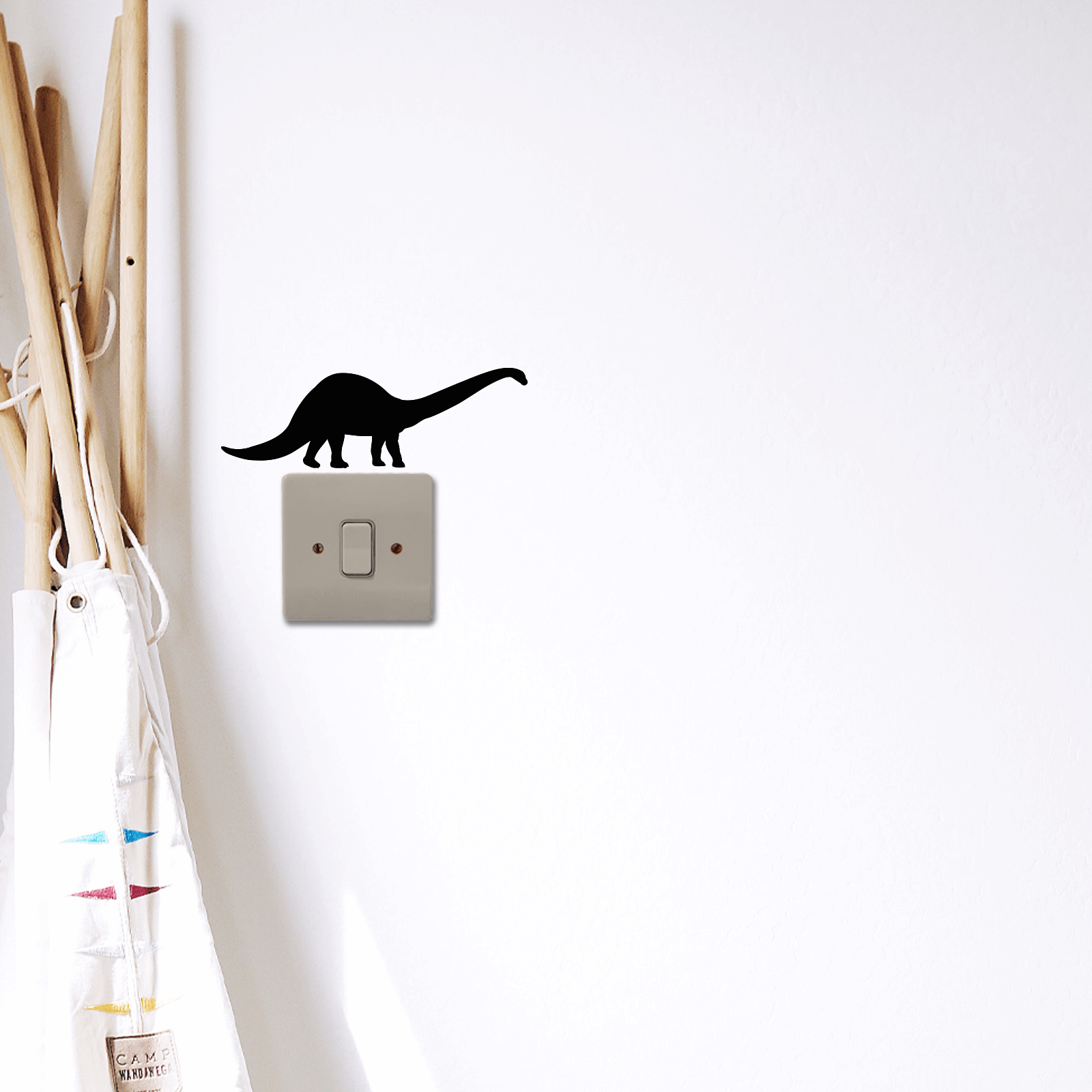 Dinosaur Light Switch Art