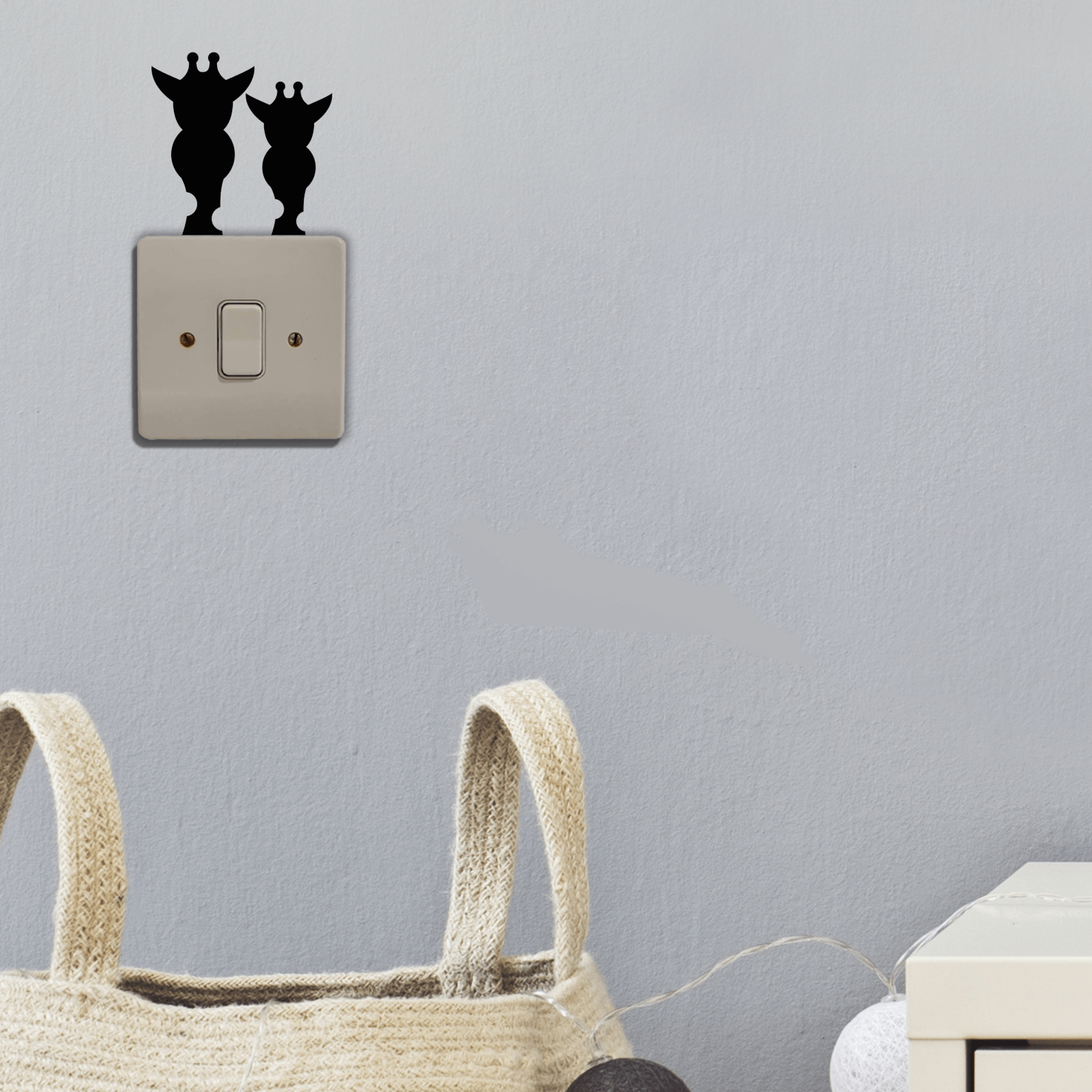 Giraffes Light Switch Art