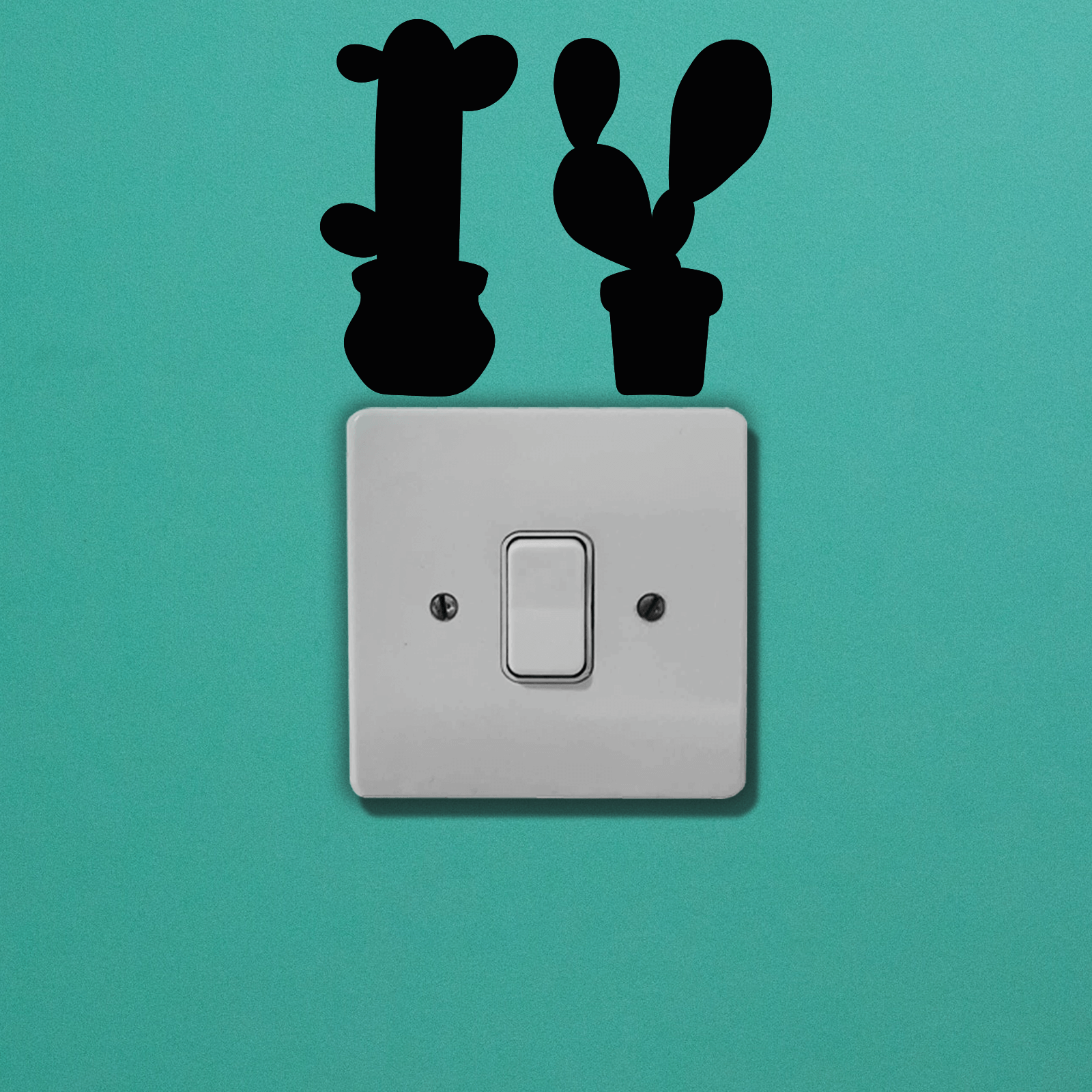 Cacti Light Switch Art