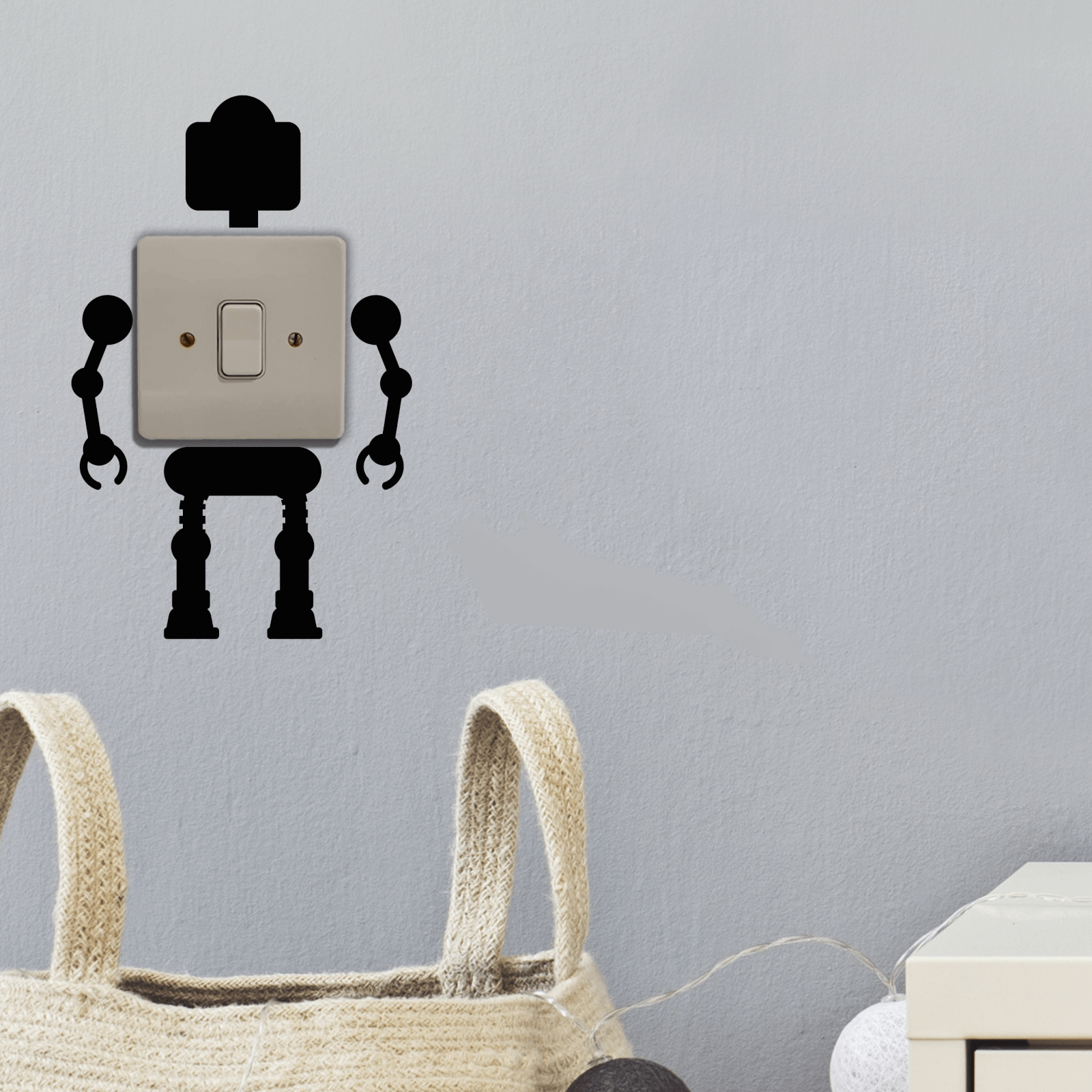 Robot Light Switch Art