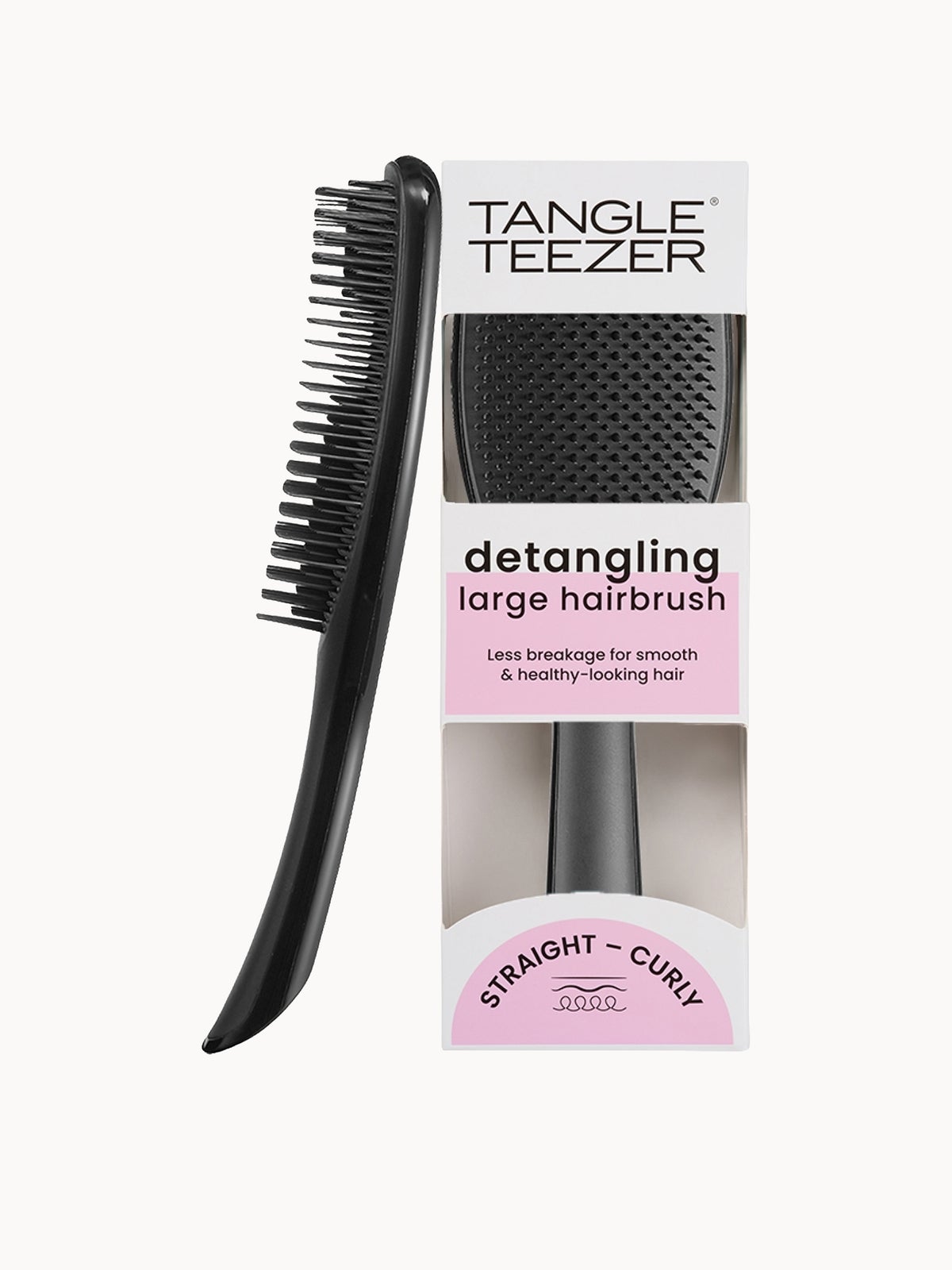 Tangle Teezer The Ultimate Large Detangler Brush - Black Gloss