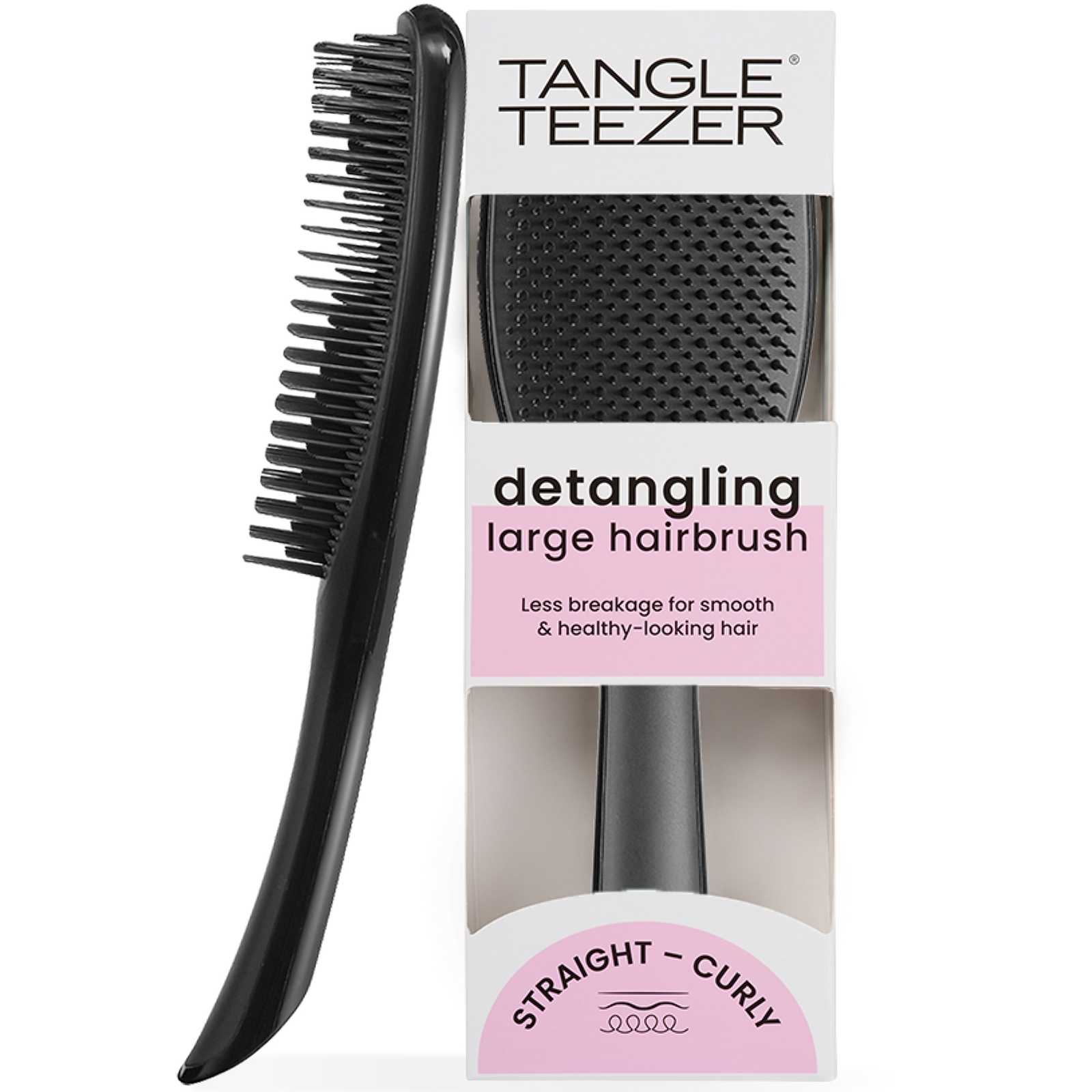 

Tangle Teezer The Ultimate Large Detangler Brush - Black Gloss
