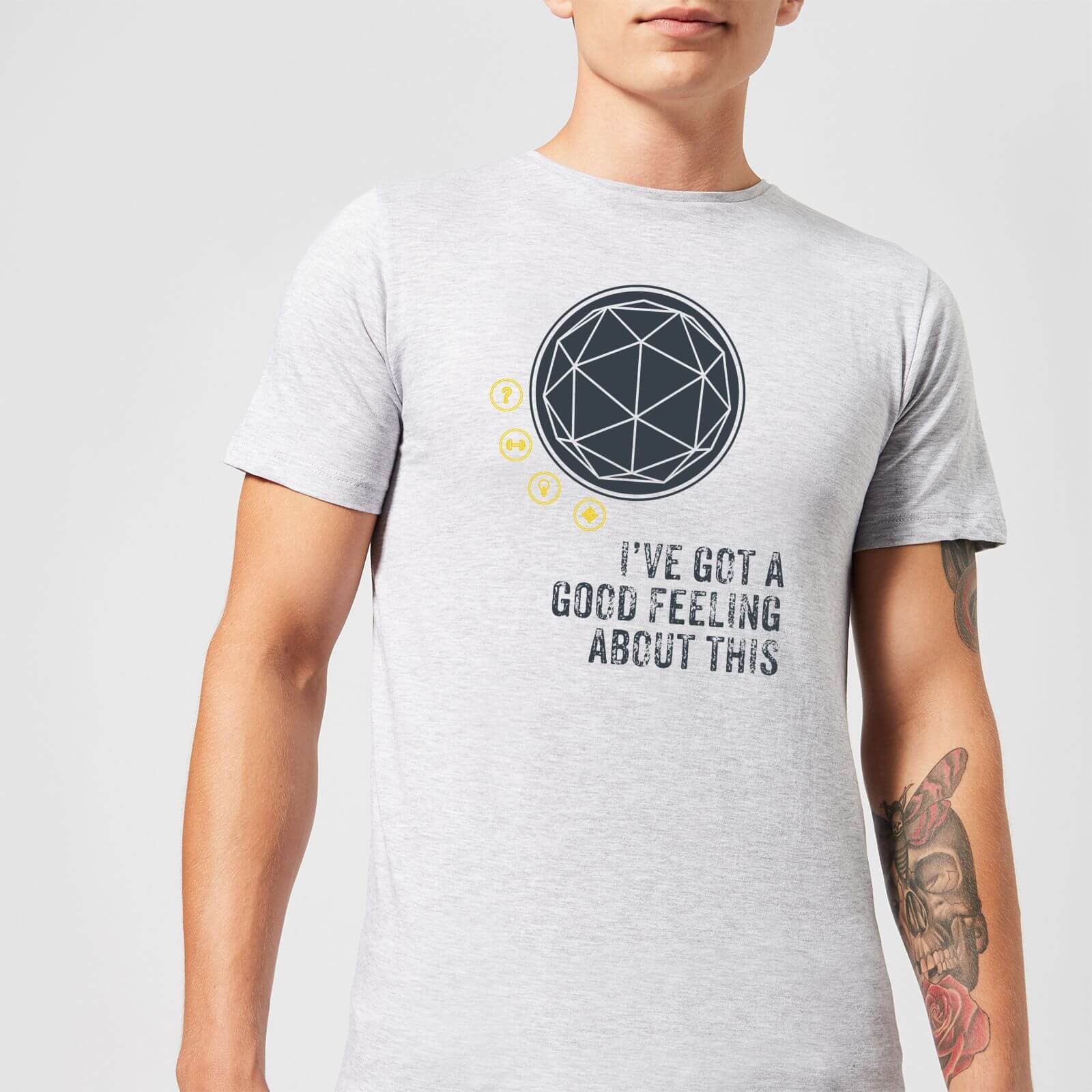 Crystal Maze I've Got A Good Feeling About This- Industrial Men's T-Shirt - Grey - S - Grey