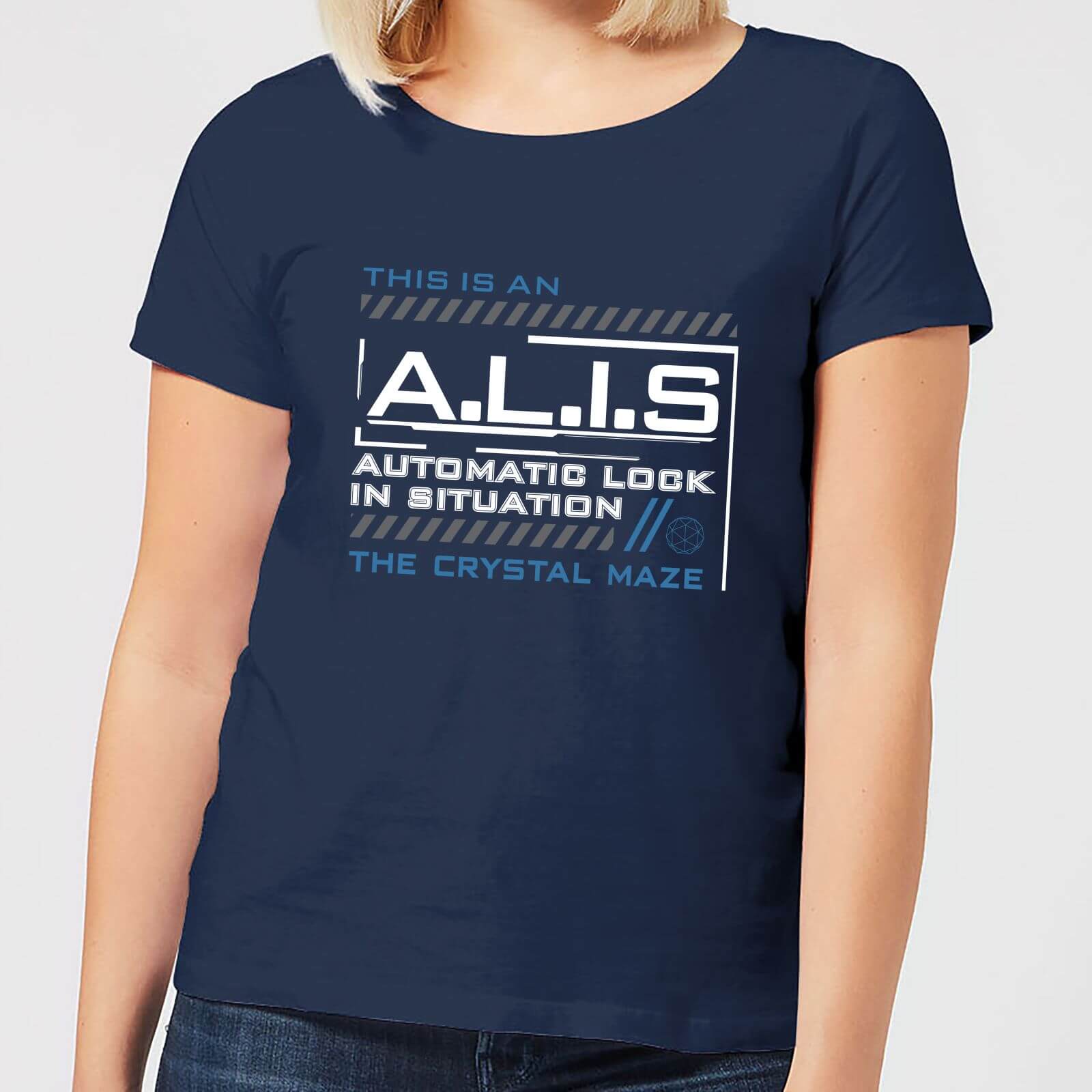 Crystal Maze A.L.I.S. Women's T-Shirt - Navy - S - Navy