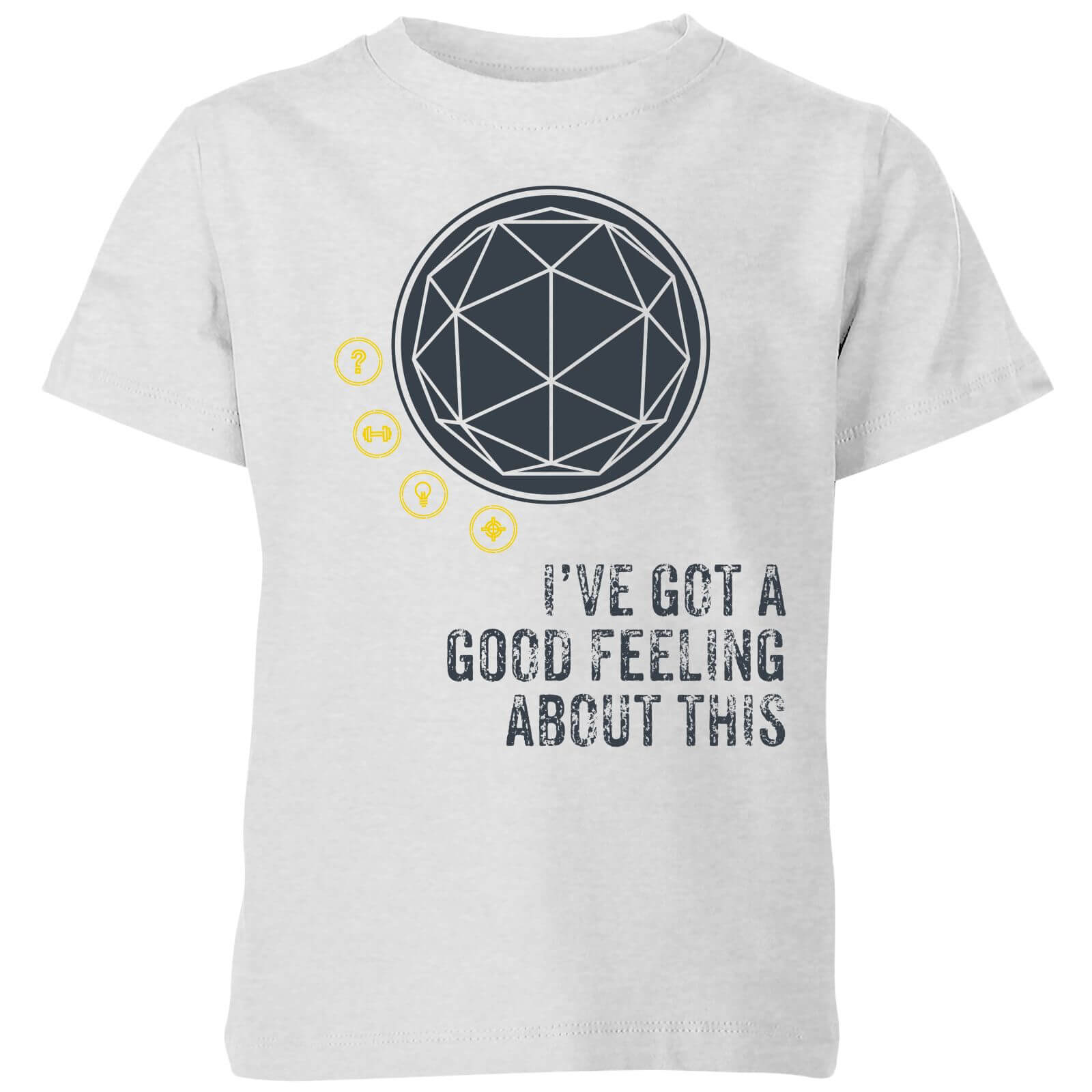 Crystal Maze I've Got A Good Feeling About This- Industrial Kids' T-Shirt - Grey - 3-4 Years - Grey
