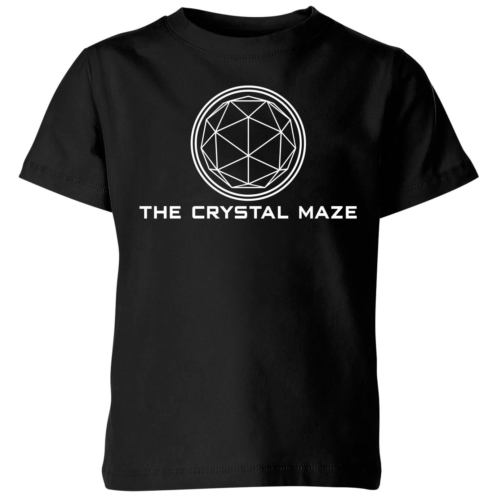 Crystal Maze Logo Kids' T-Shirt - Black - 3-4 Years - Black
