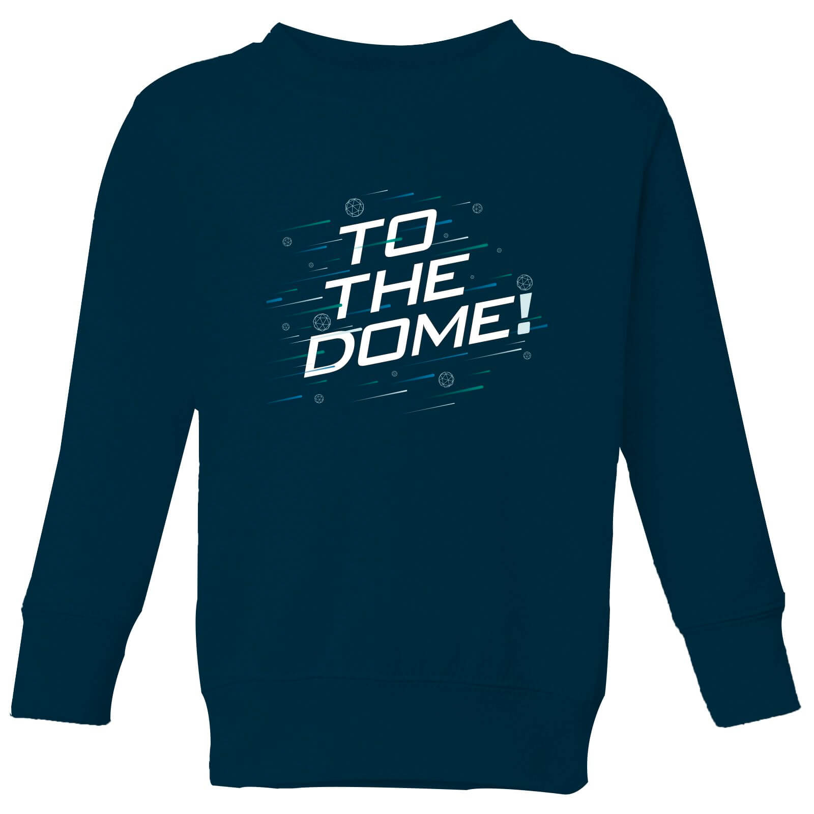 Crystal Maze To The Dome! Kids' Sweatshirt - Navy - 9-10 Years - Navy
