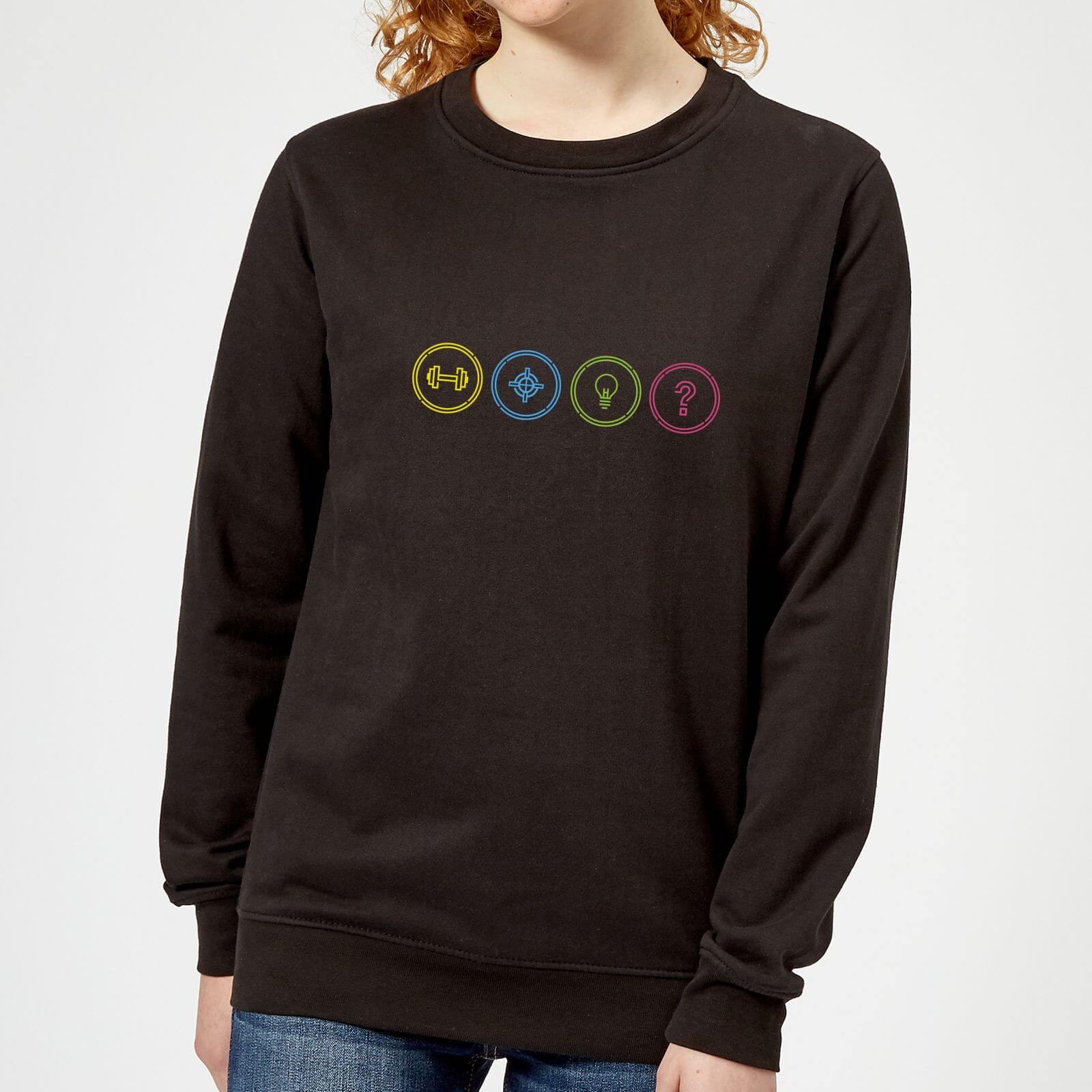 

Crystal Maze Game Modes Women's Sweatshirt - Black - L - Noir