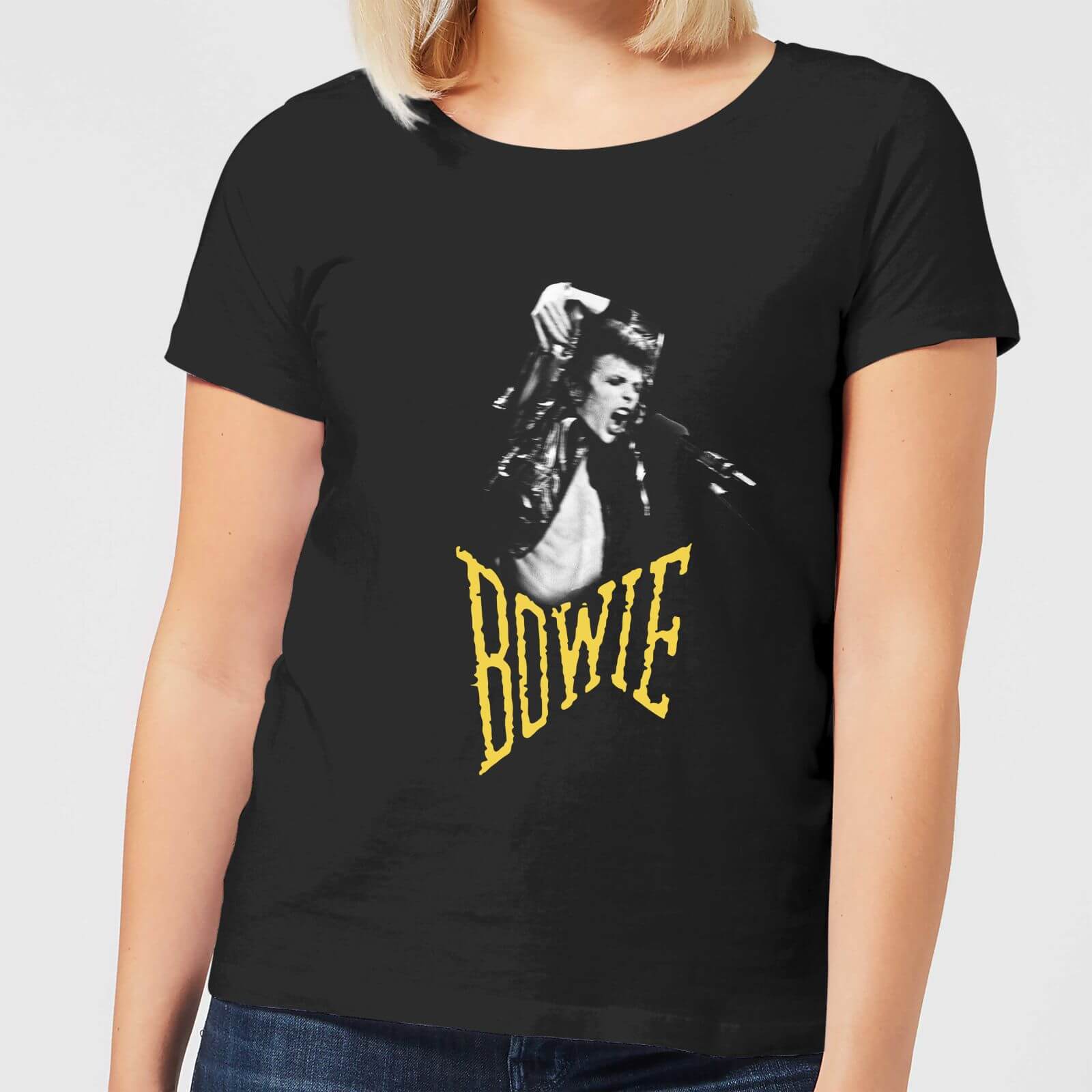 David Bowie Scream Women's T-Shirt - Black - S