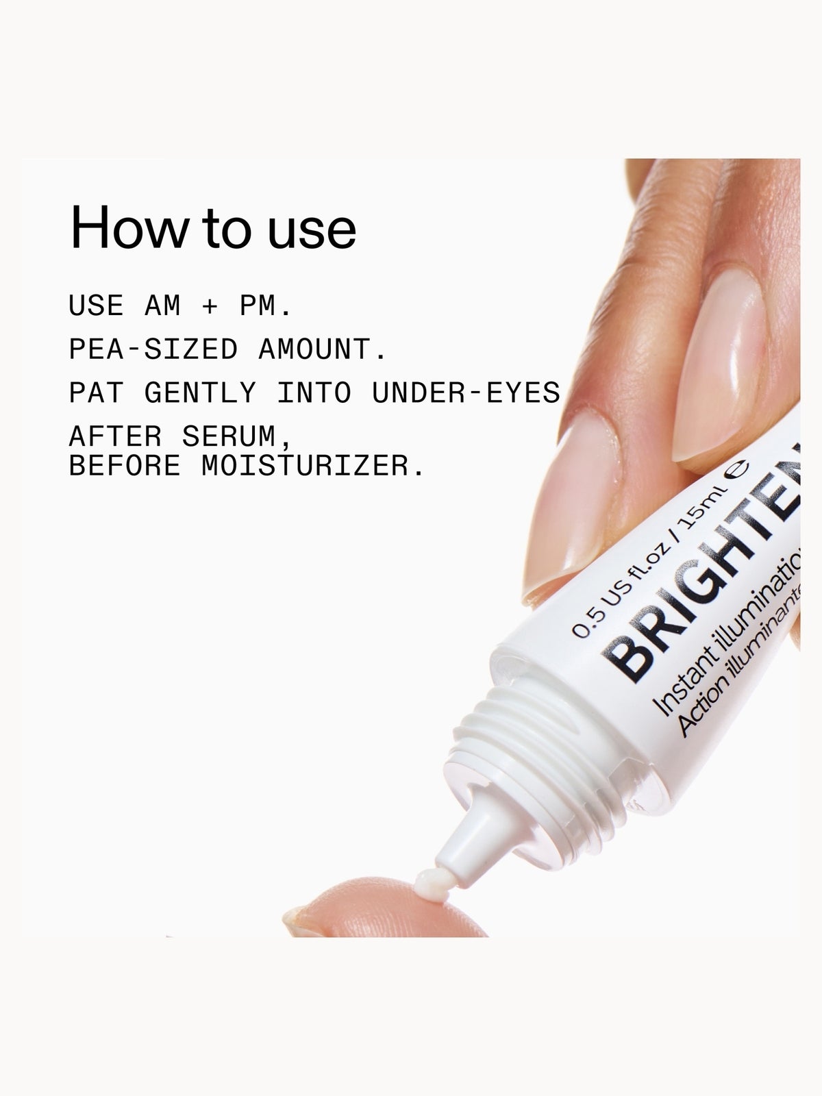 The INKEY List Brighten-I Eye Cream 15ml 4