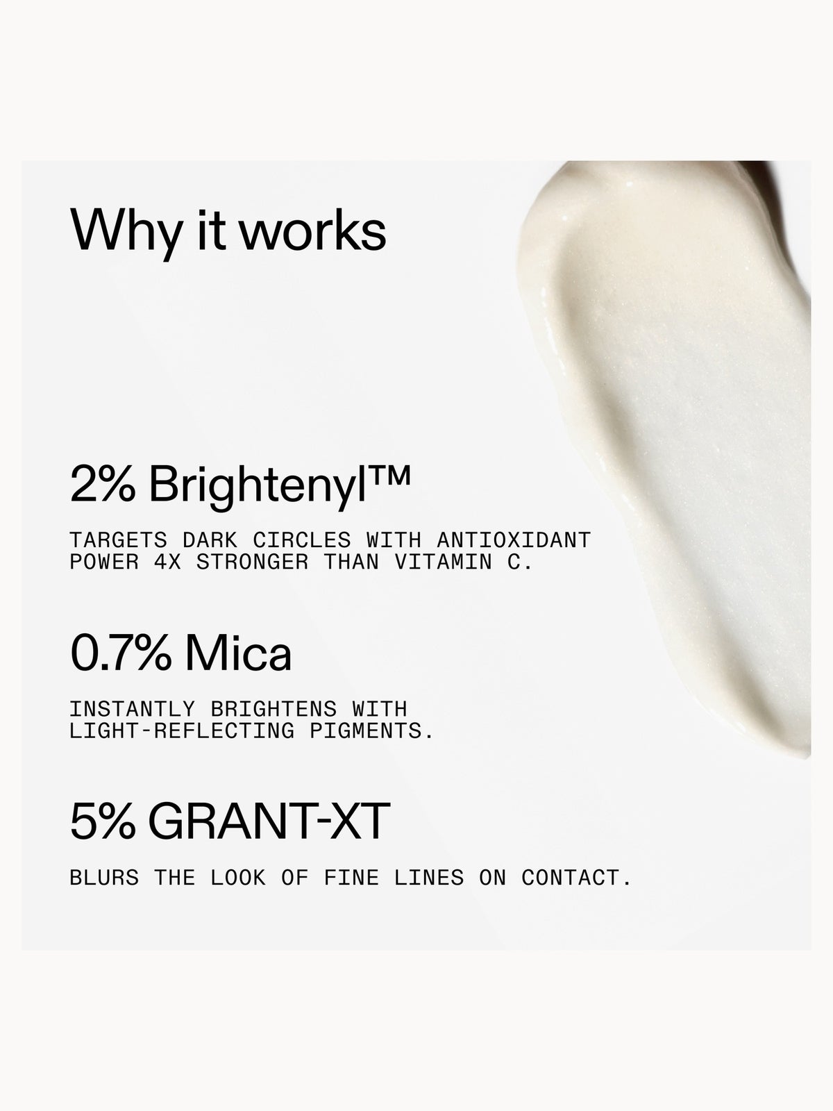 The INKEY List Brighten-I Eye Cream 15ml 3