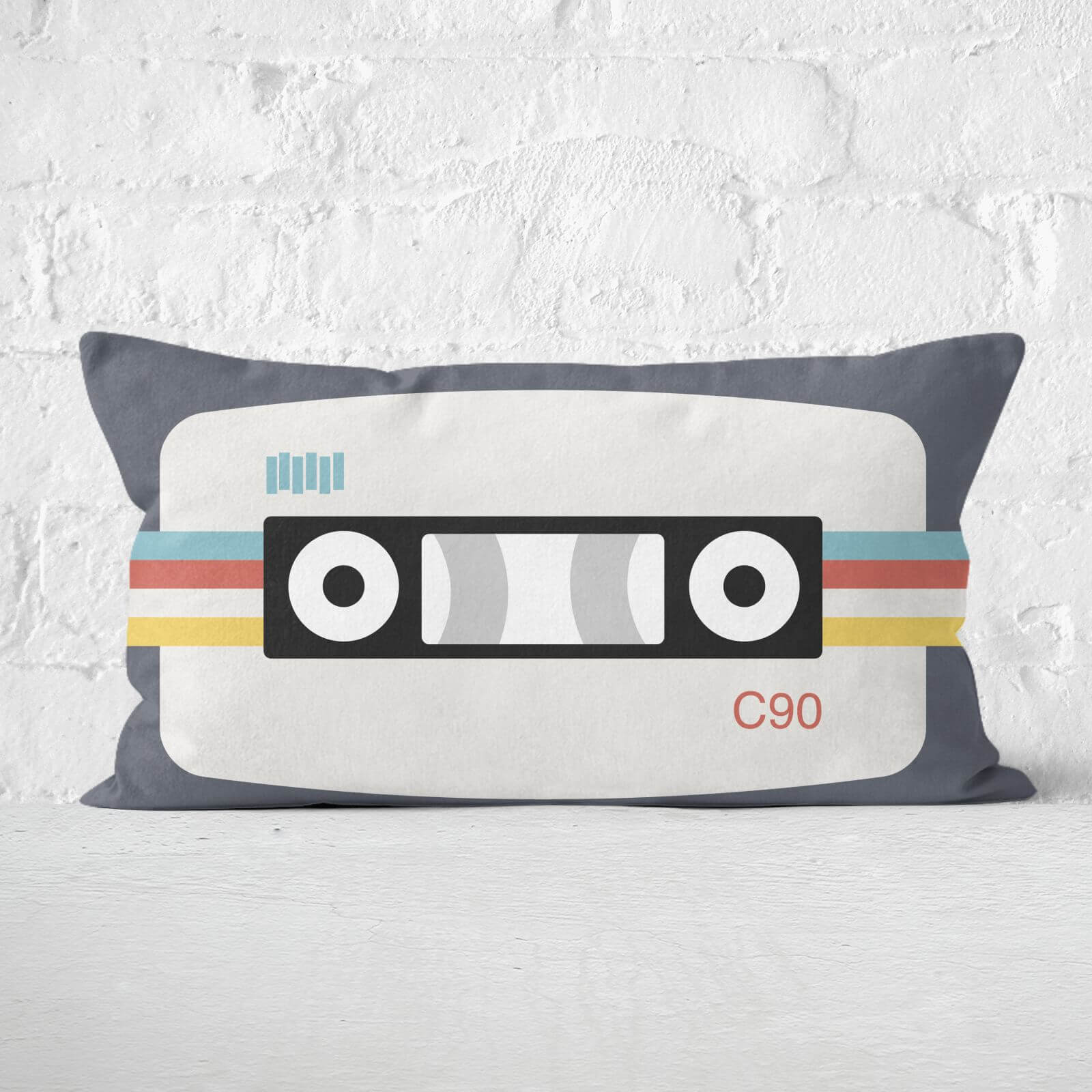 Audiocassette Tape Rectangular Cushion - 30x50cm