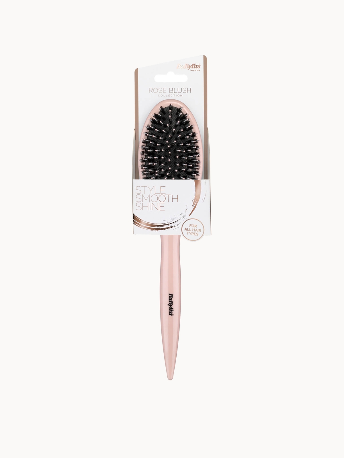 BaByliss Rose Blush Smoothing Brush