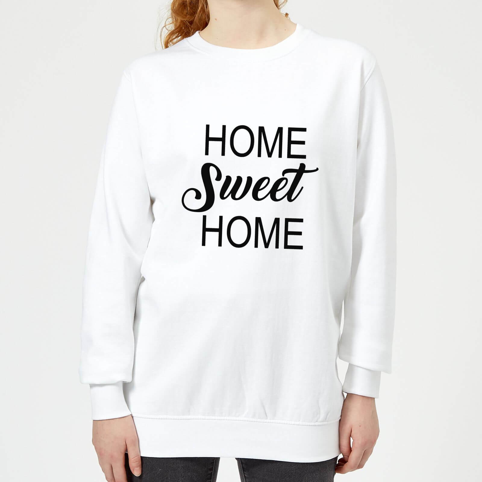Home Sweet Home Women's Sweatshirt - White - XS - White