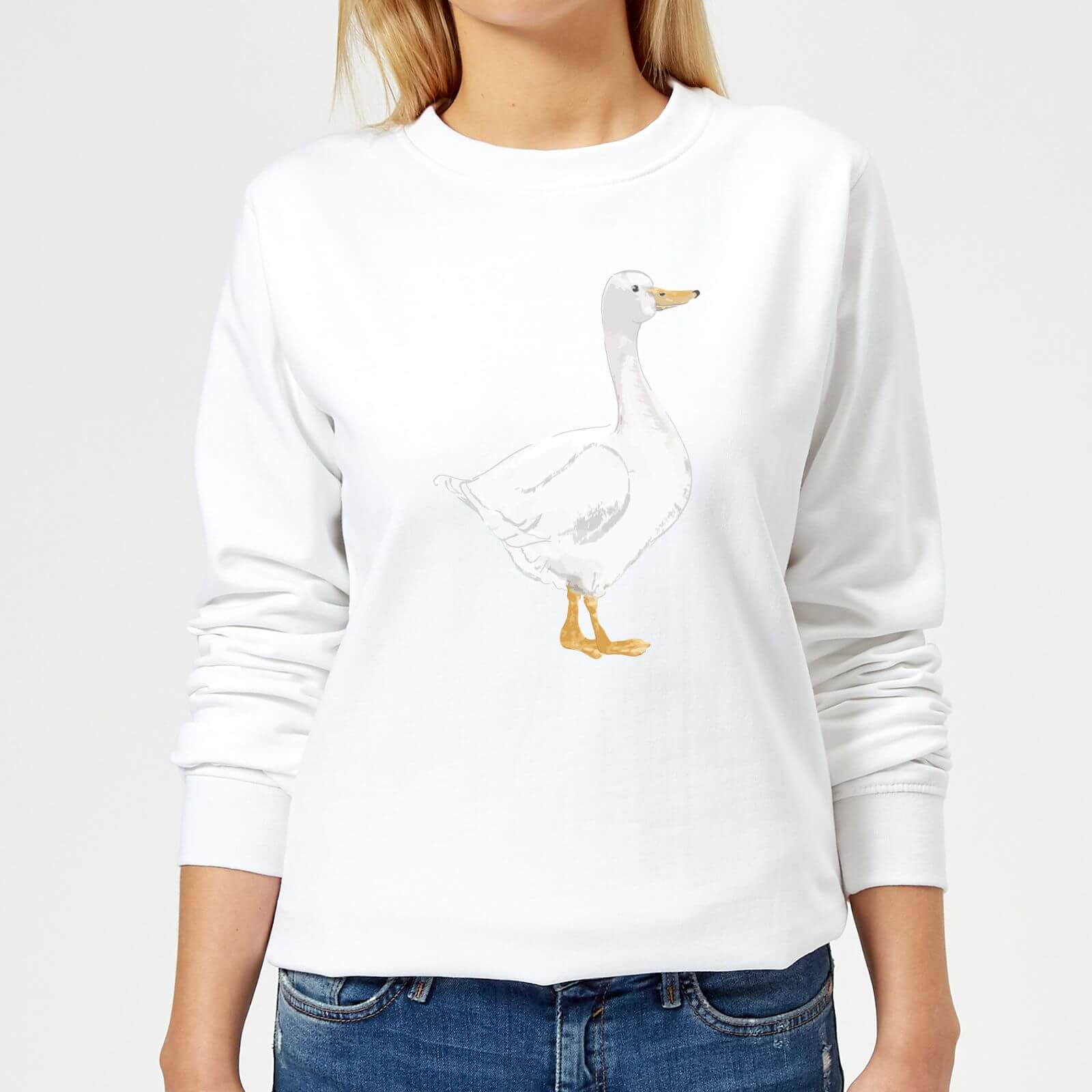 A Goose Women's Sweatshirt - White - XS