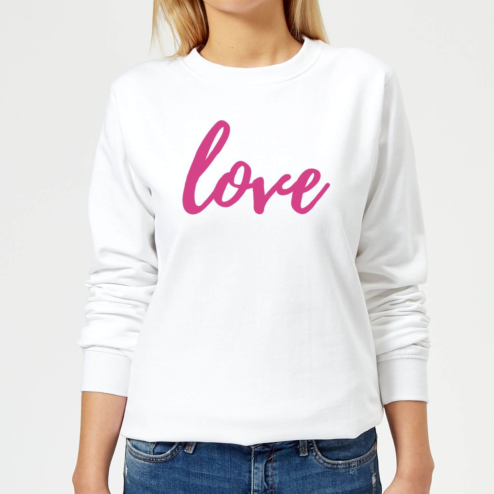 Love Women's Sweatshirt - White - XS - White