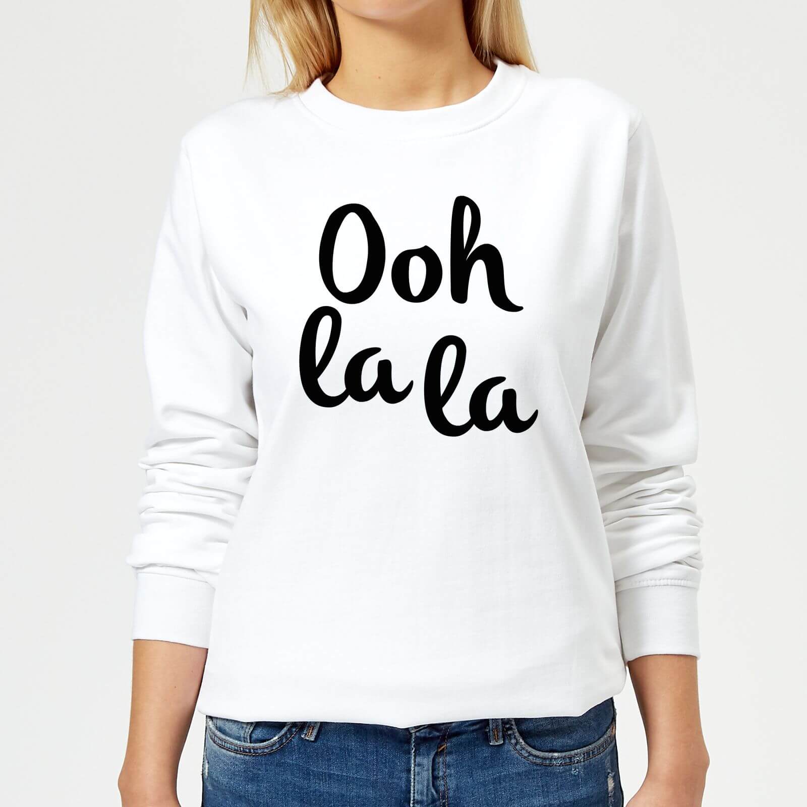 Ooh La La Women's Sweatshirt - White - XS