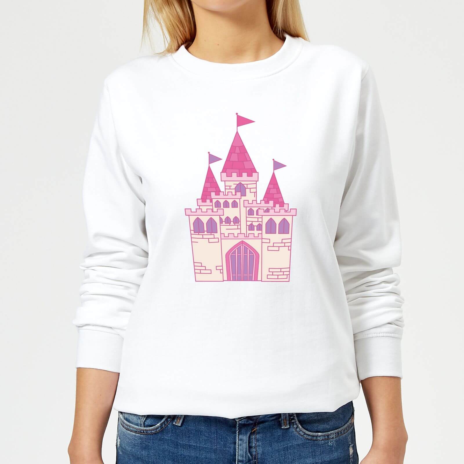 Castle Women's Sweatshirt - White - XS - White