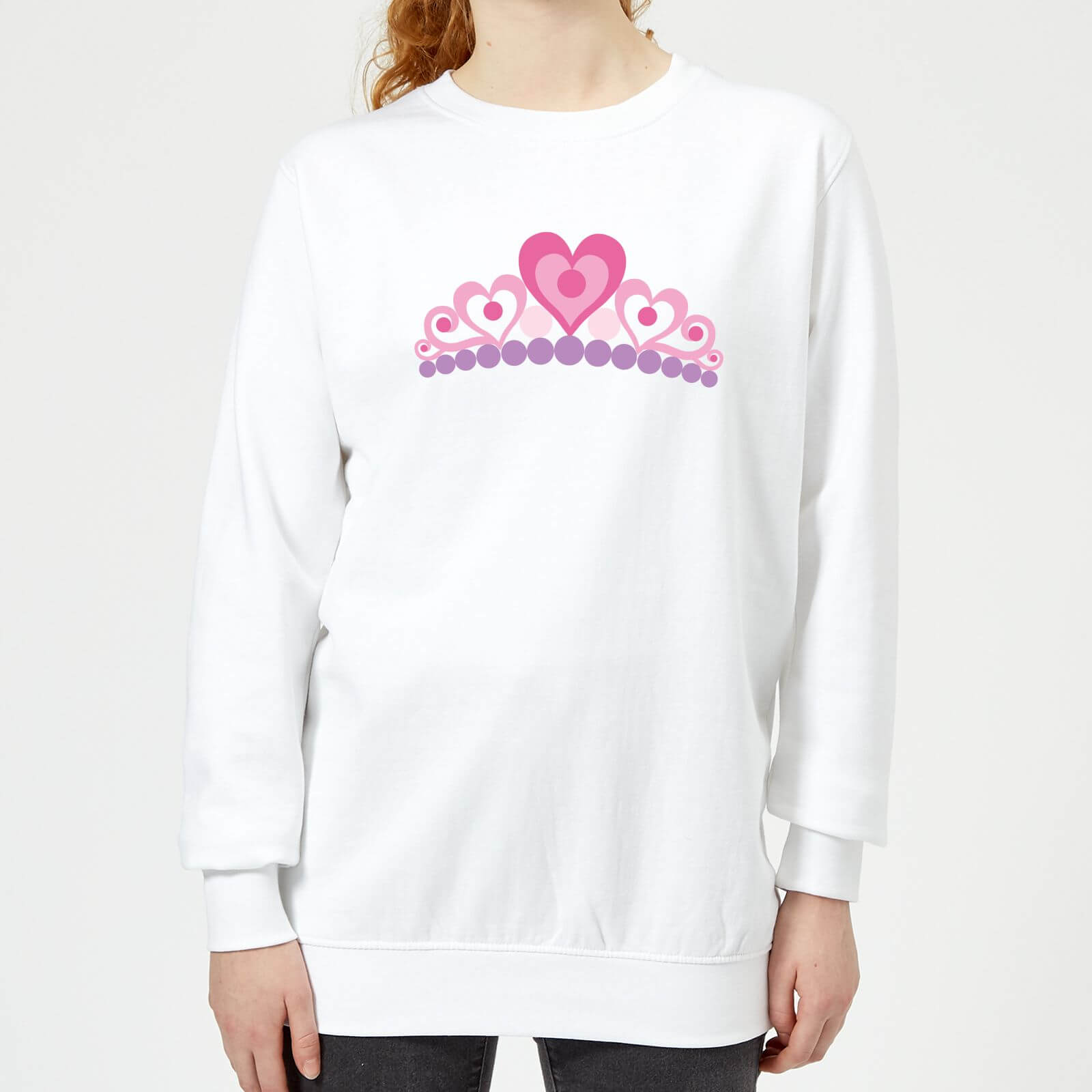 Tiara Women's Sweatshirt - White - XS - White