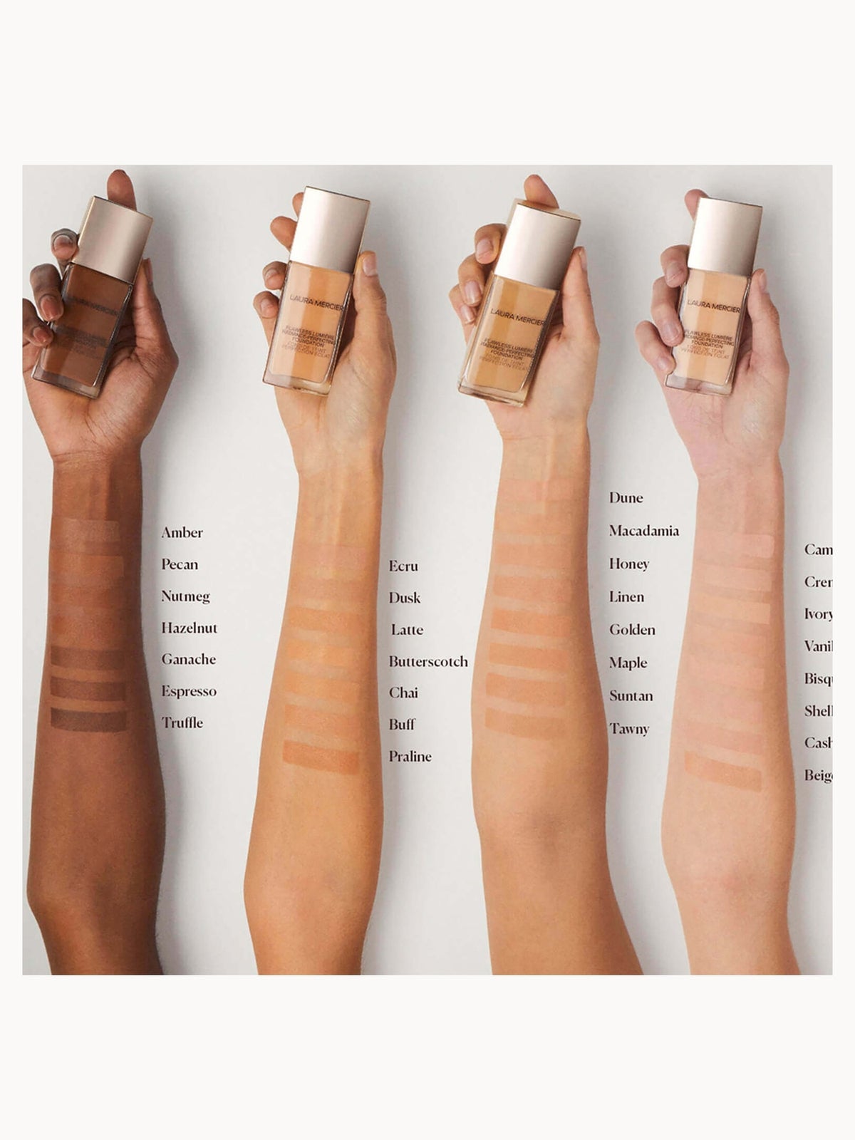 Laura Mercier Flawless Lumière Foundation 30ml (Various Shades) - Vanille 4