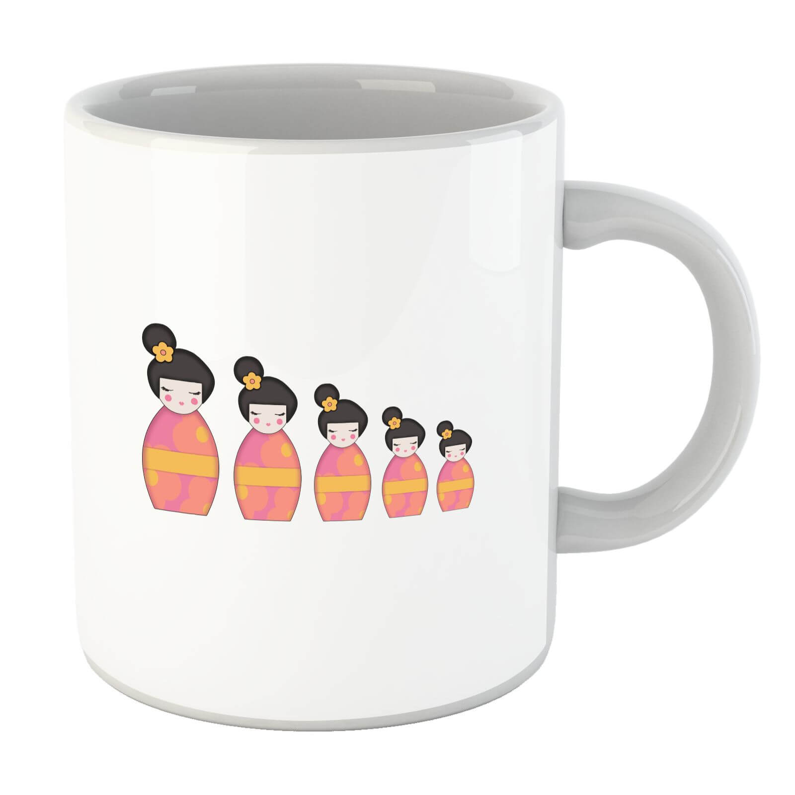 Day Time Geisha Russian Doll Mug