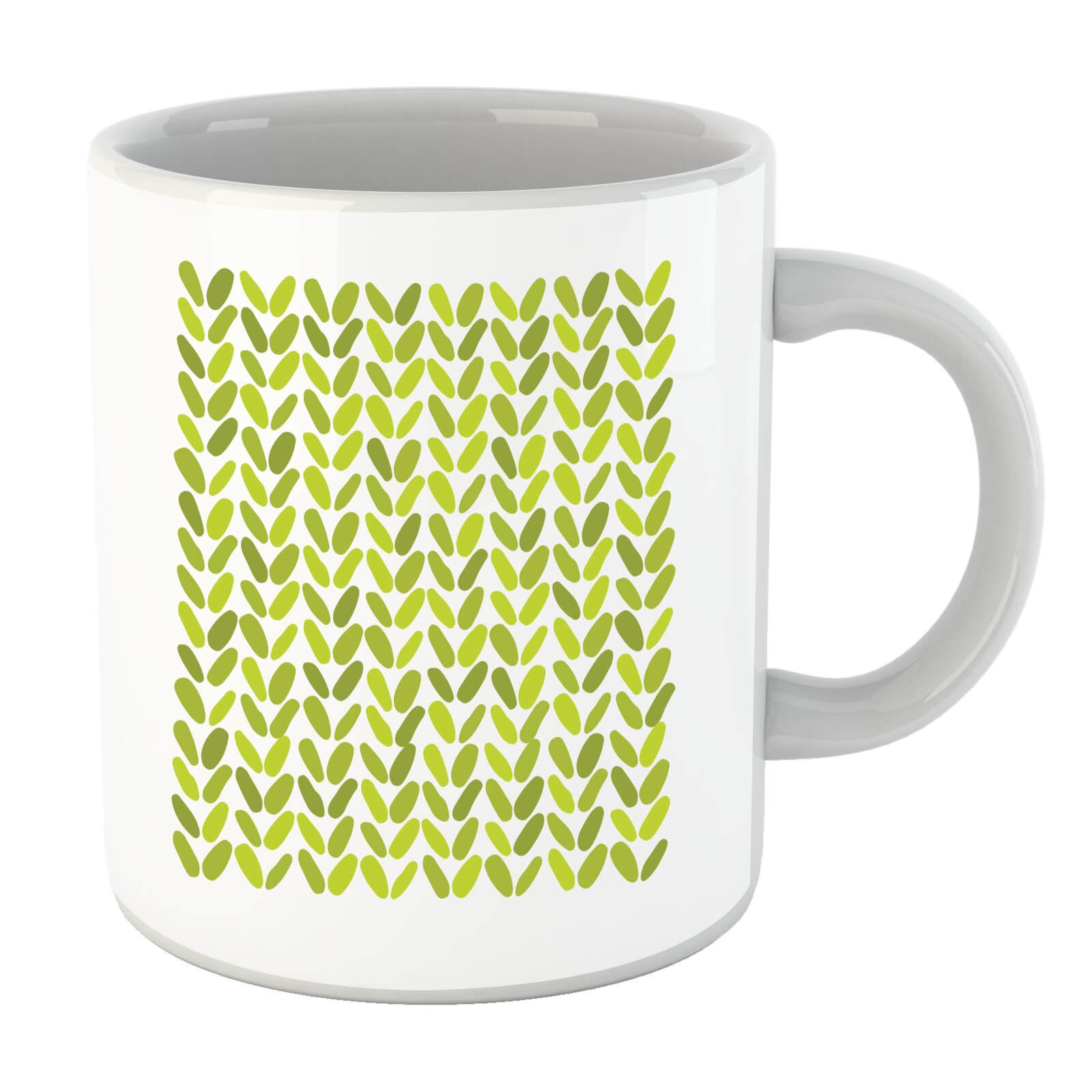 Green Grassy Blobs Mug