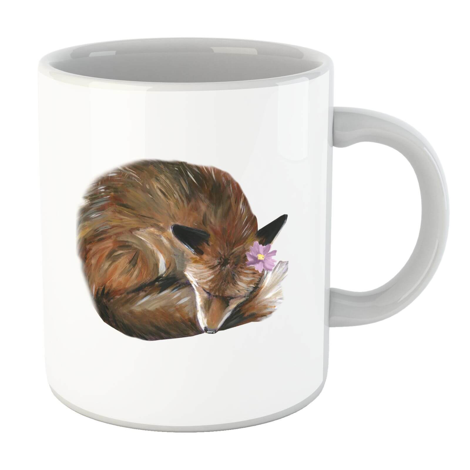 Curled Up Vixen Mug