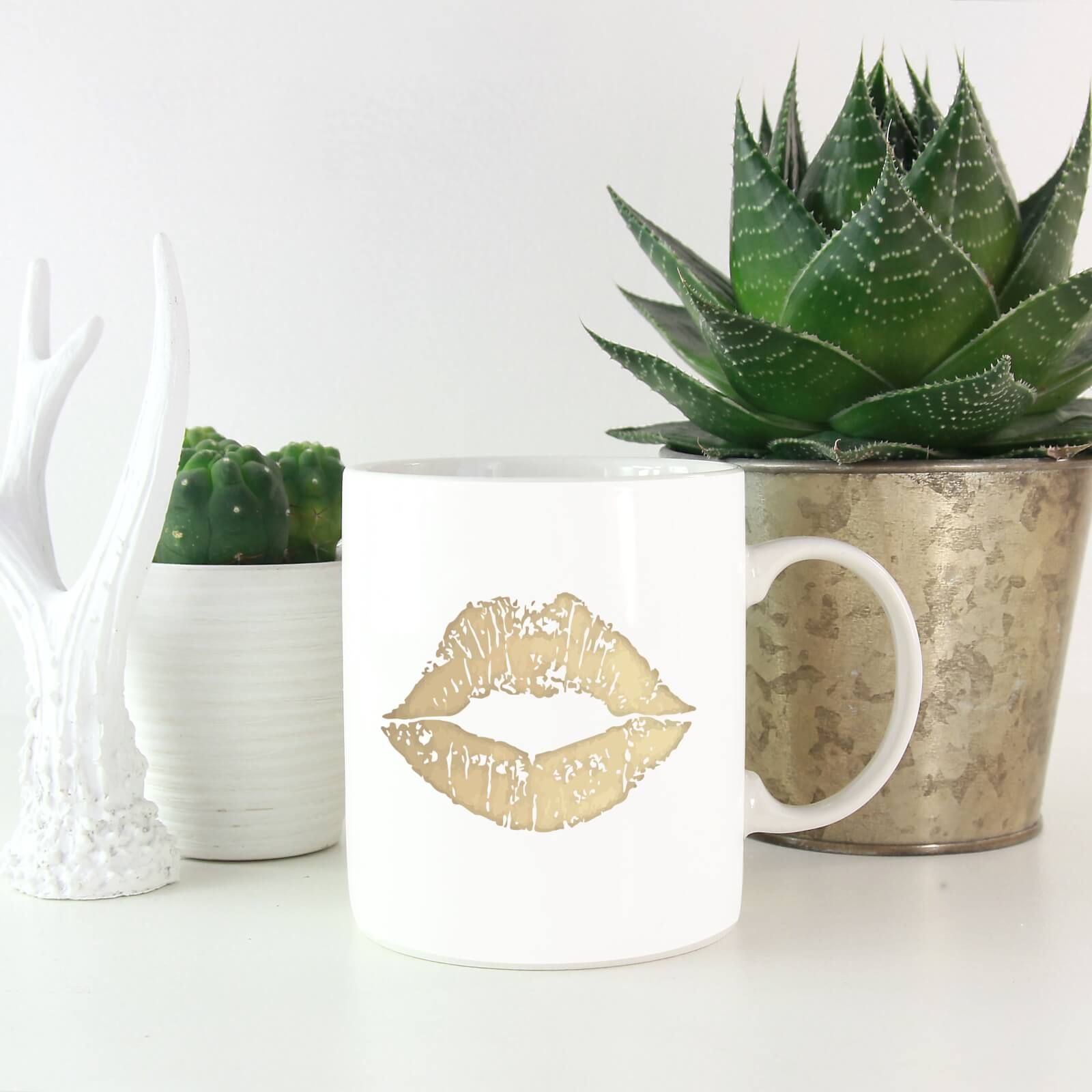 Lipstick Kiss Mark Mug