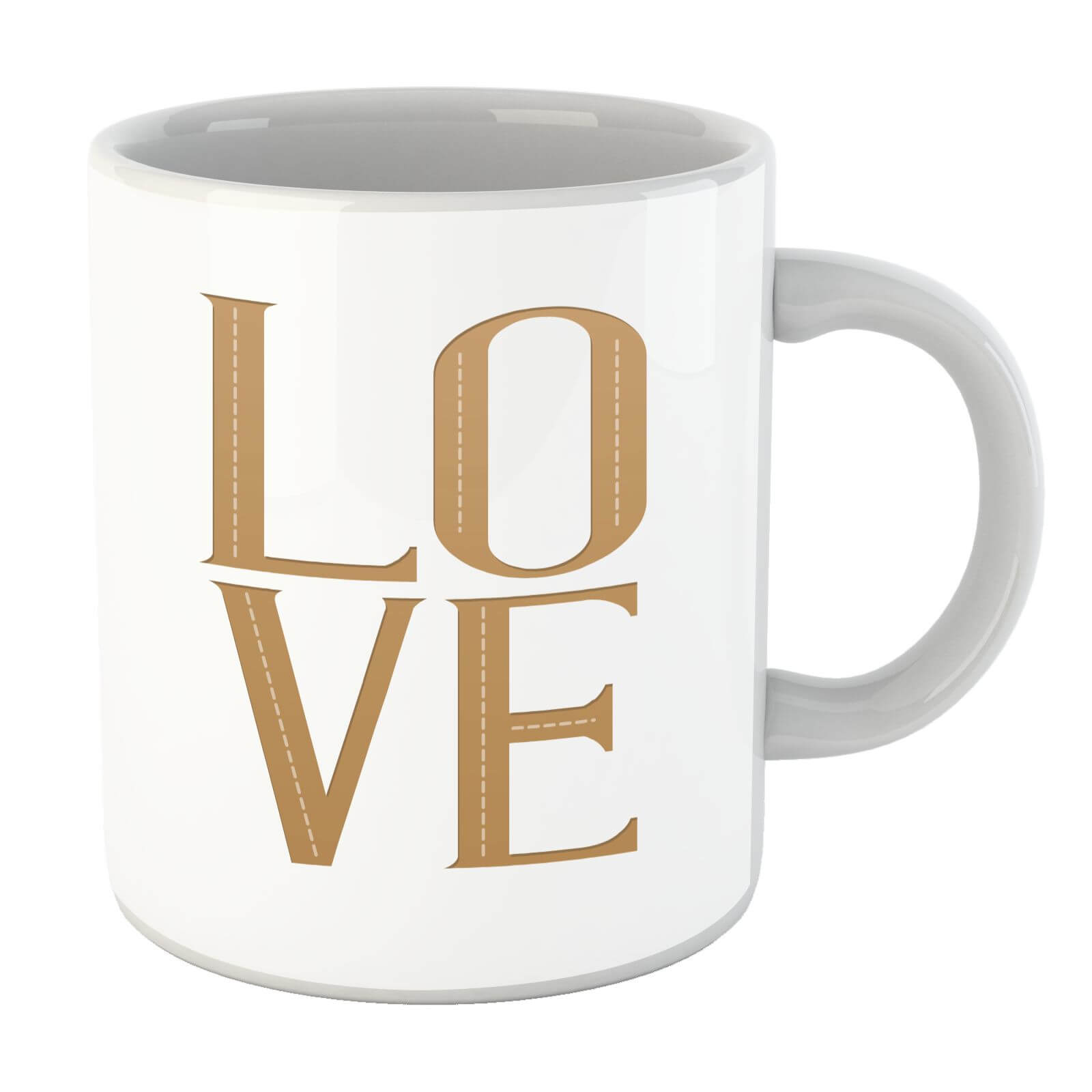Square Love Mug