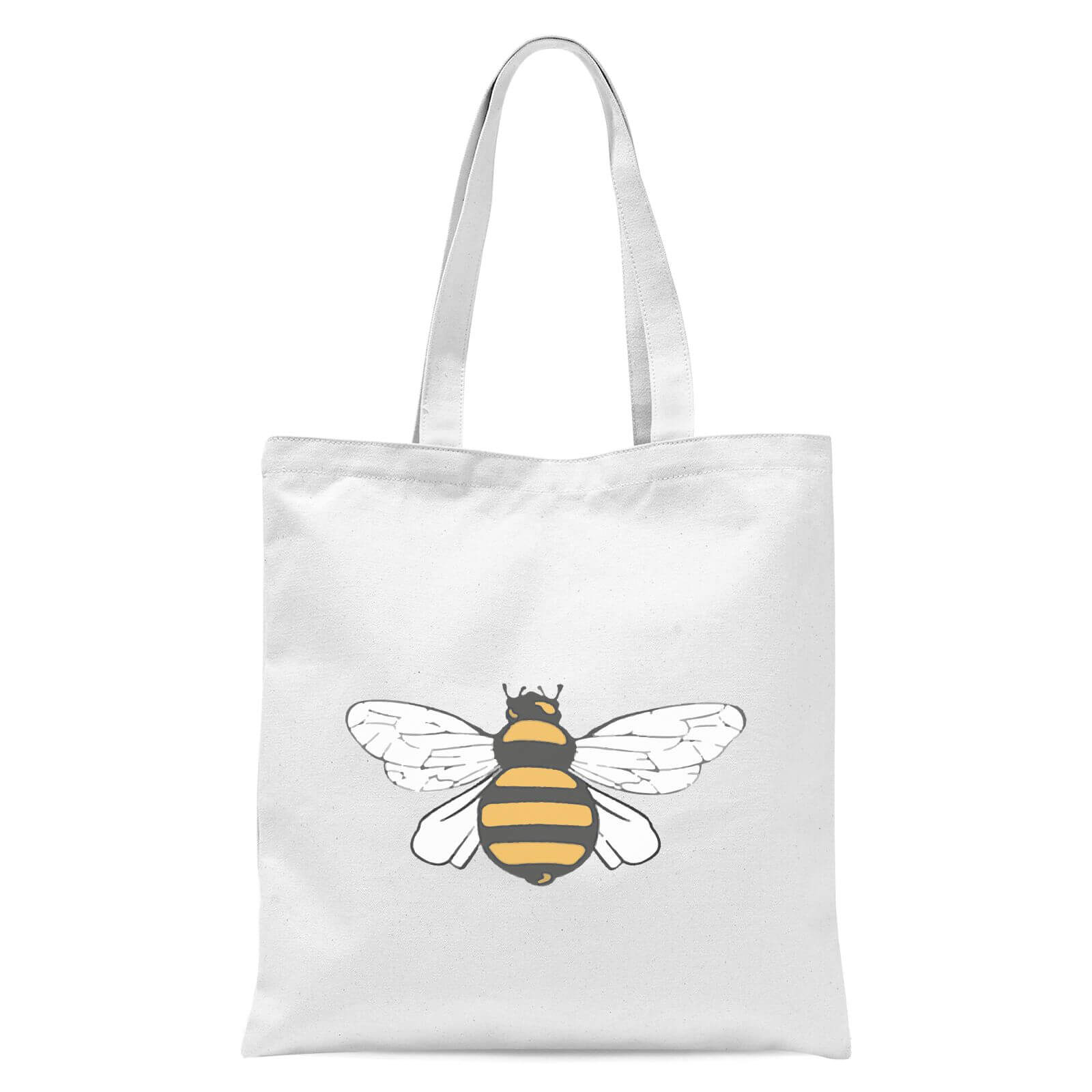 Bee Tote Bag - White