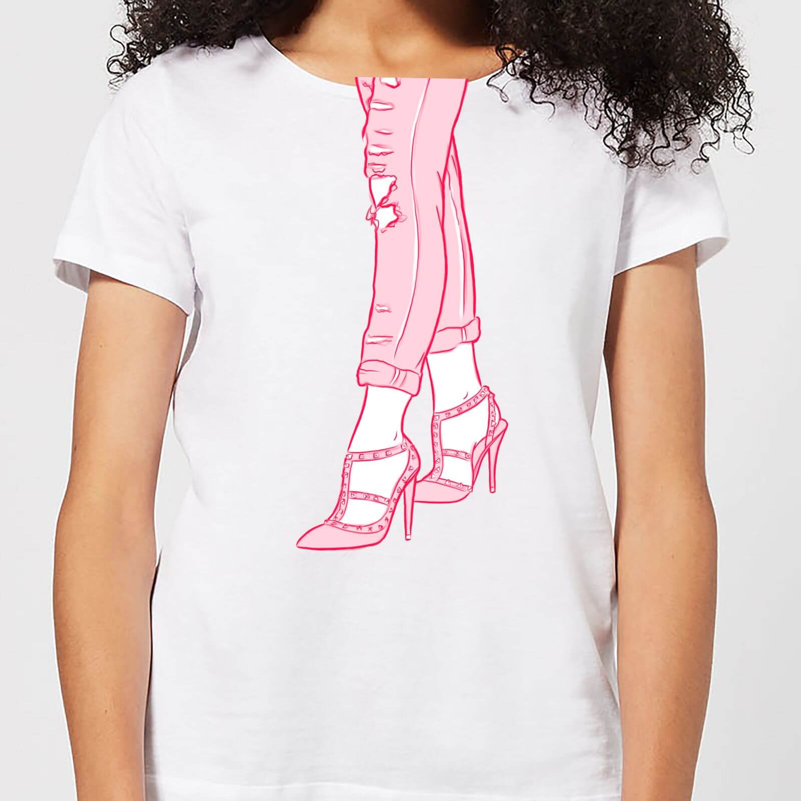 Heels And Jeans Women's T-Shirt - White - S - White