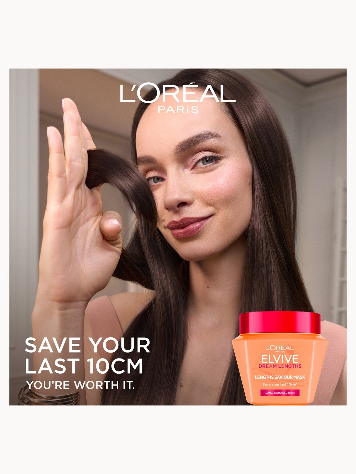 L'Oréal Paris Elvive Dream Lengths Long Hair Mask 300ml, photo 2
