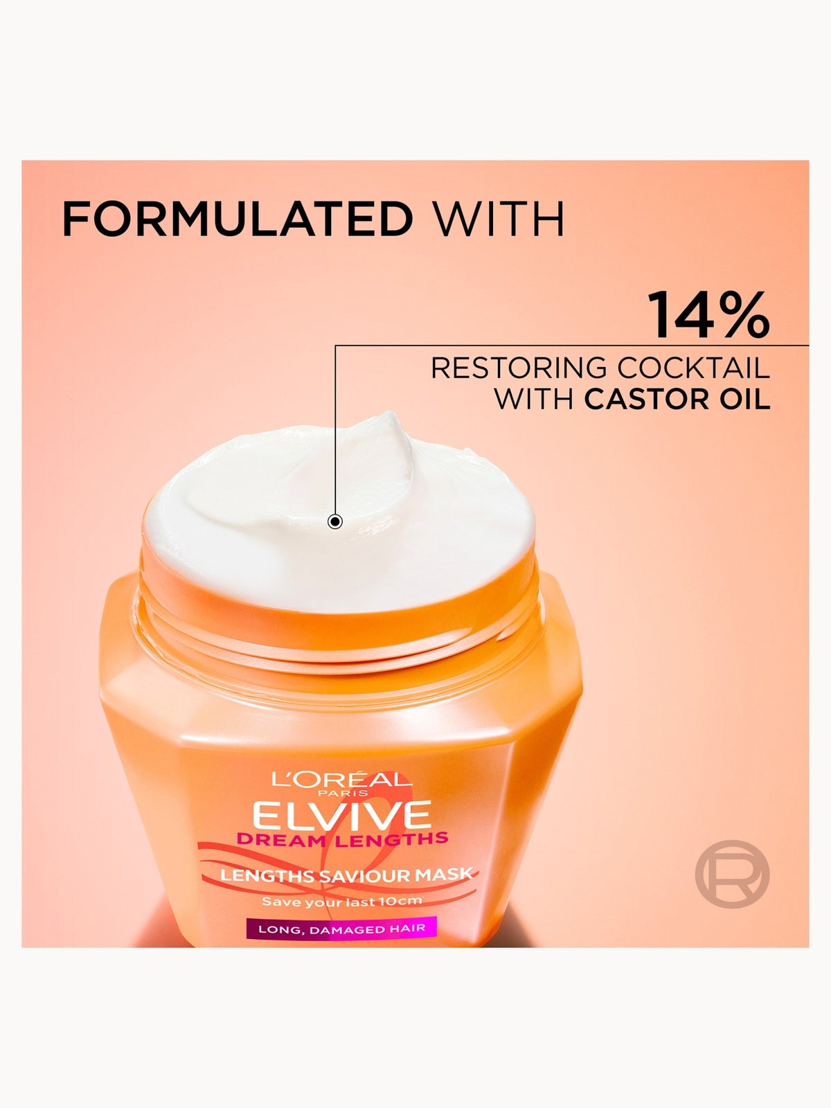 L'Oréal Paris Elvive Dream Lengths Long Hair Mask 300ml, photo 4