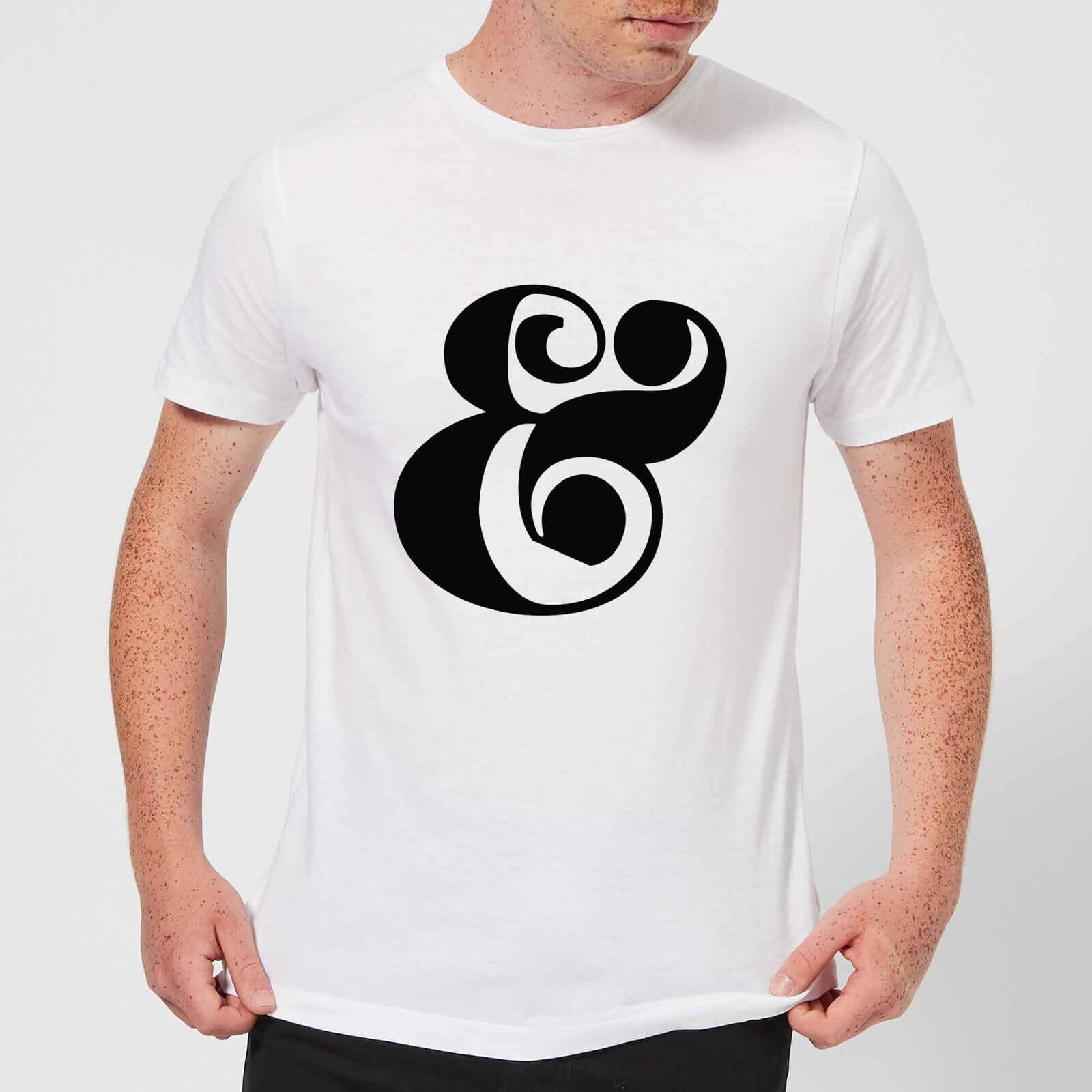 Candlelight & Symbol Men's T-Shirt - White - S - White