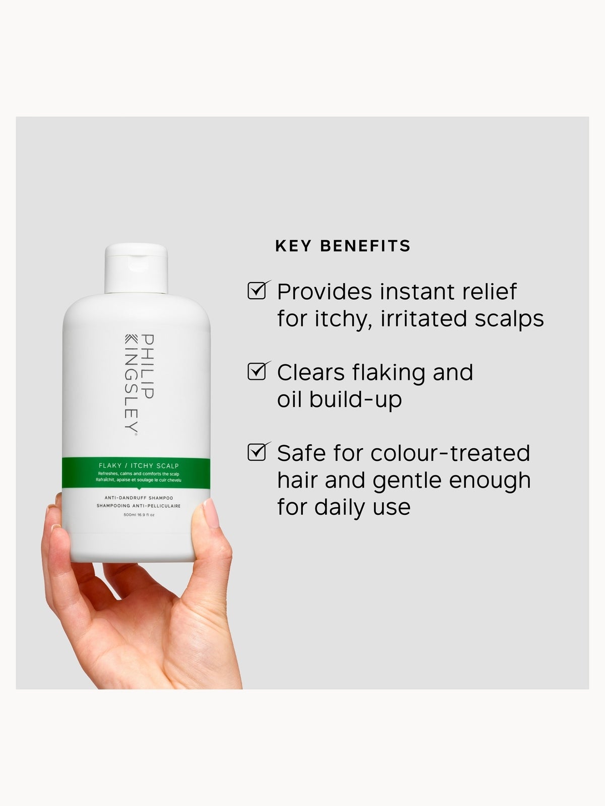 Philip Kingsley Flaky/Itchy Scalp Anti-Dandruff Shampoo 500ml 3