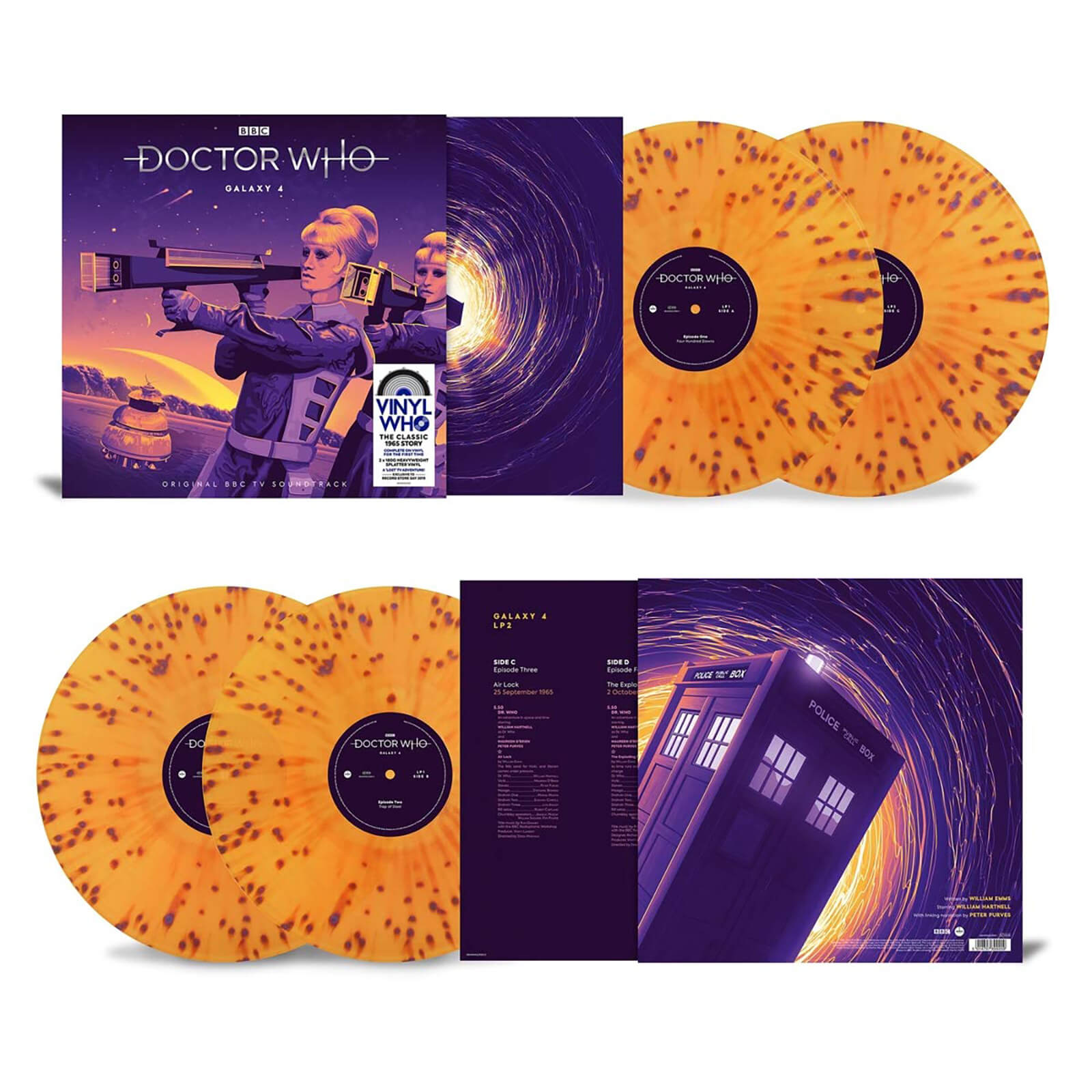 Doctor Who - Galaxy 4 2x LP