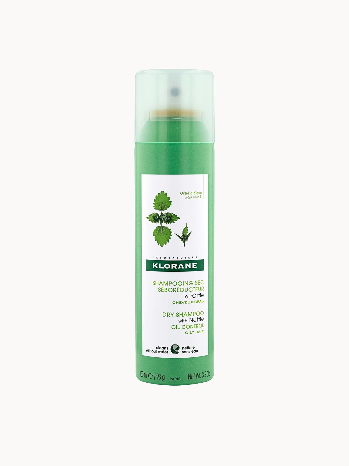 KLORANE Oil-control Dry Shampoo with Nettle for Oily Hair 150ml