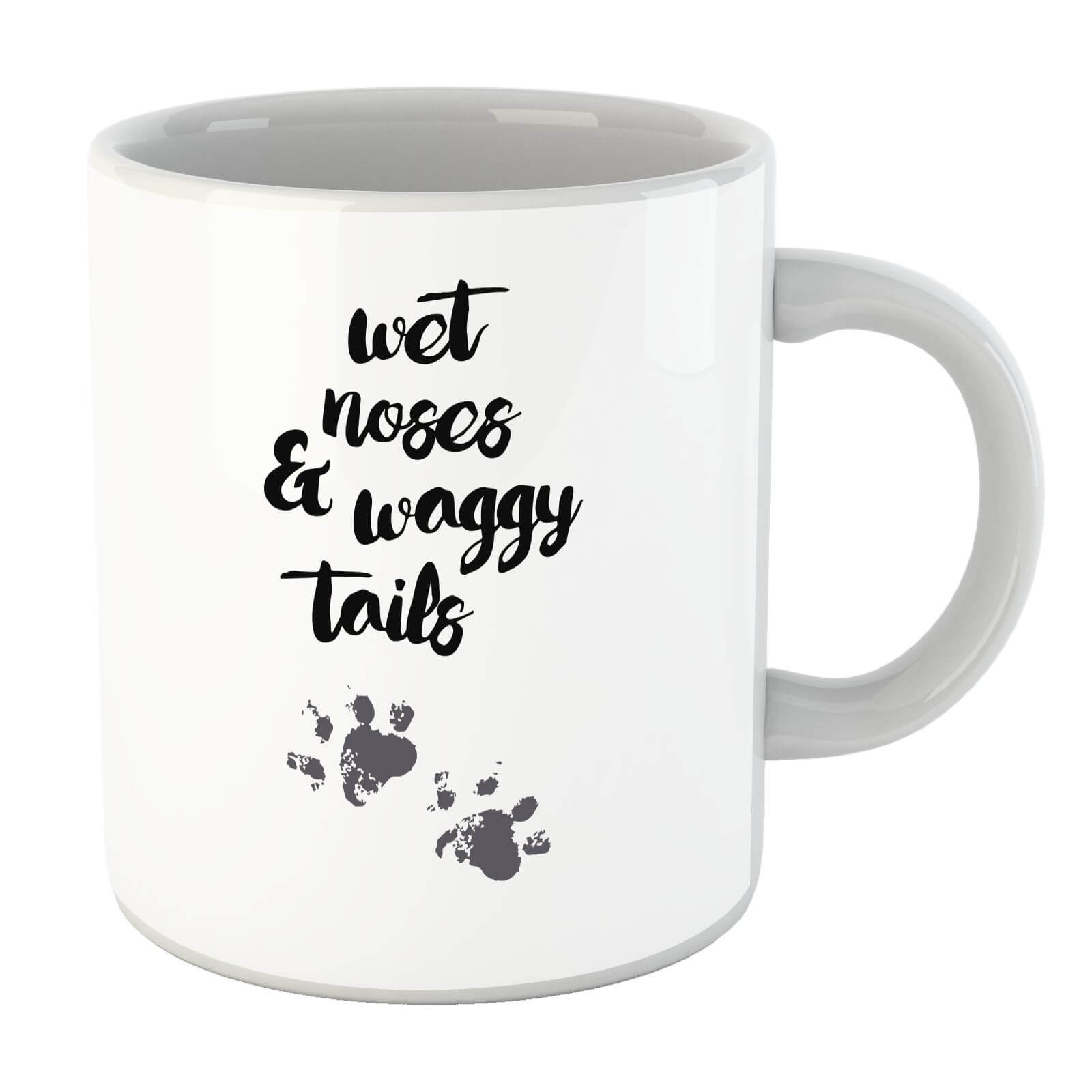 Wet Noses And Waggy Tails Paw Prints Mug