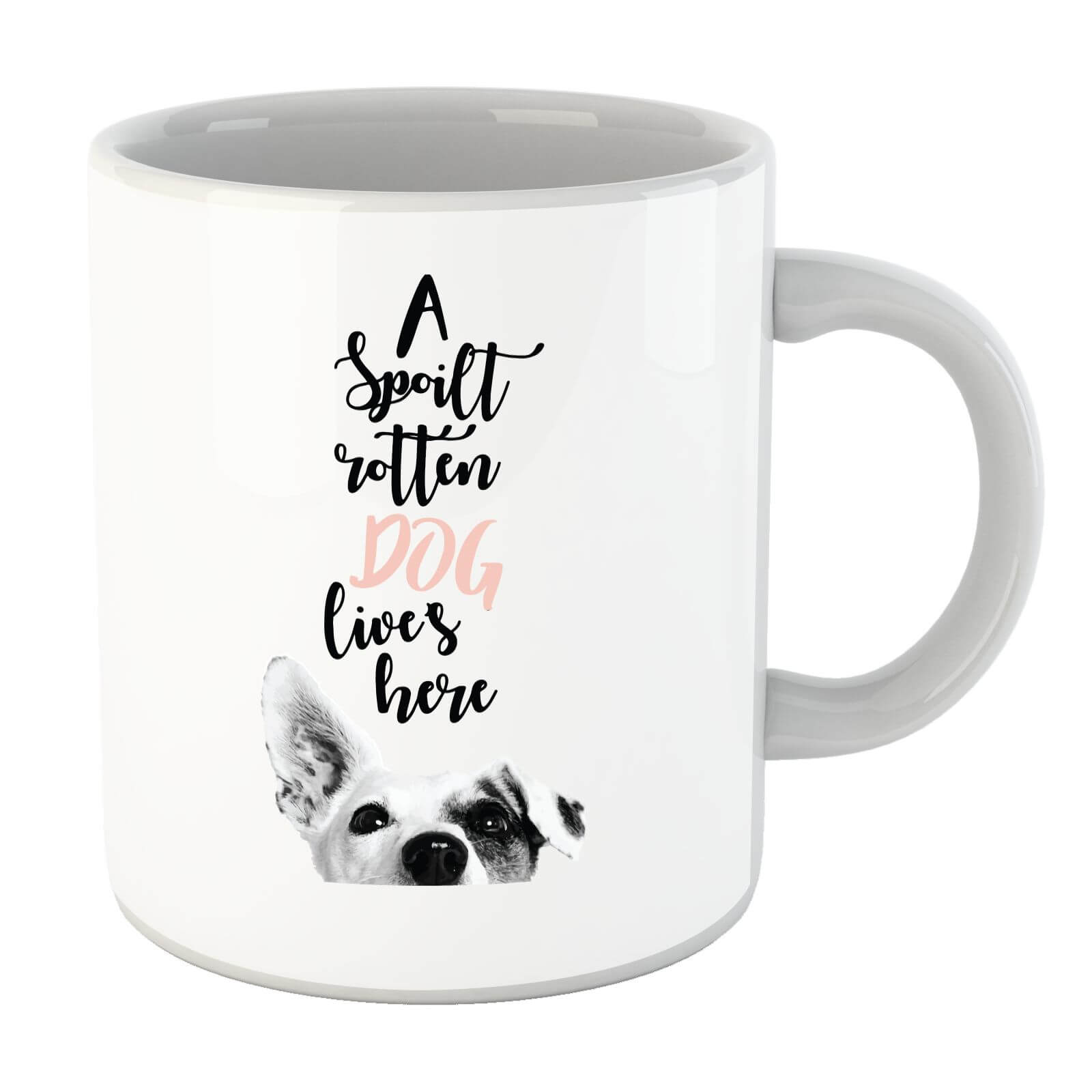 A Spoilt Rotten Dog Lives Here Jack Russell Mug