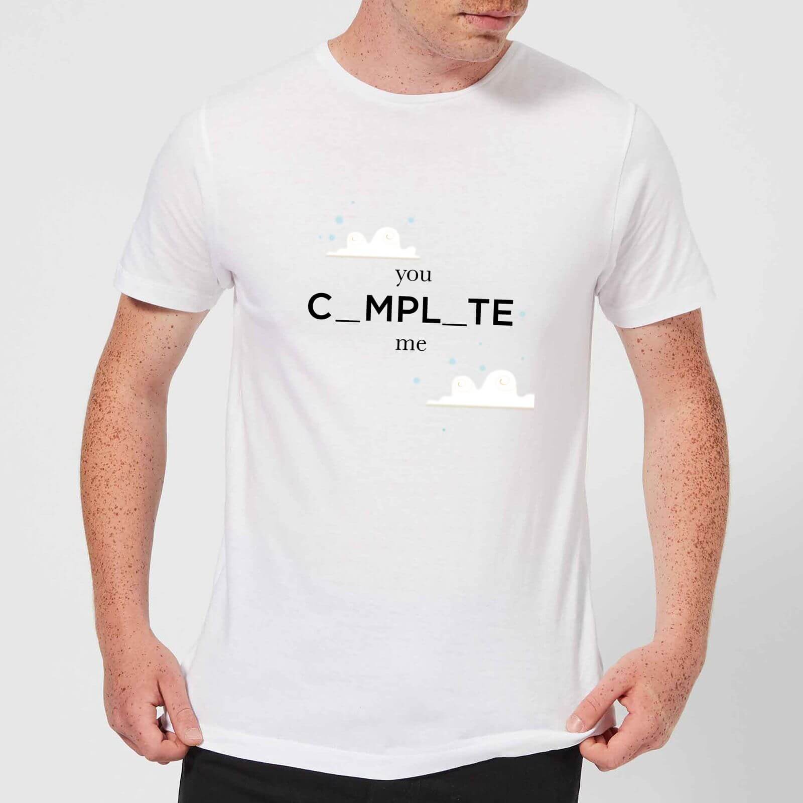 You Complete Me Men's T-Shirt - White - M - White