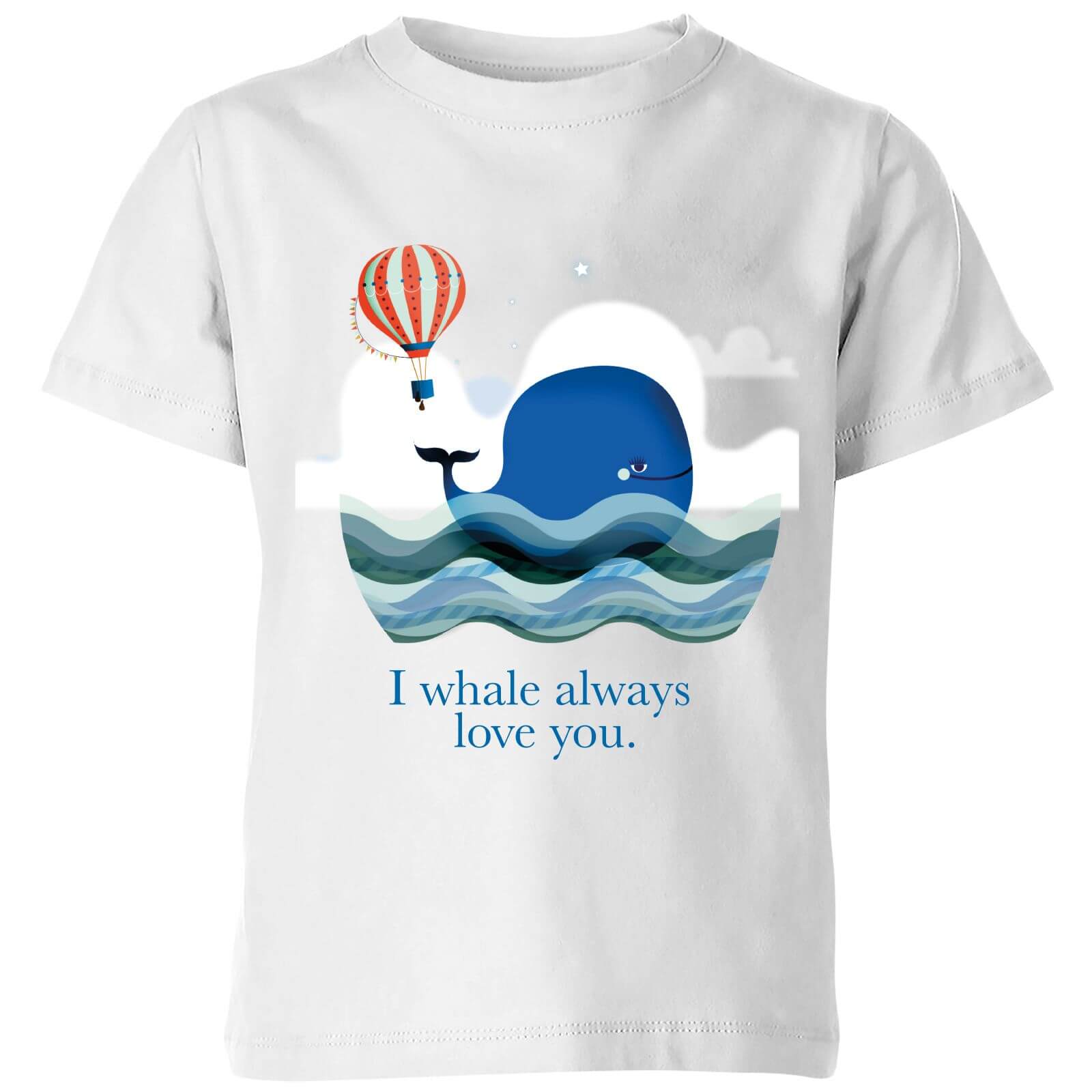 I Whale Always Love You Kids' T-Shirt - White - 3-4 Years - White