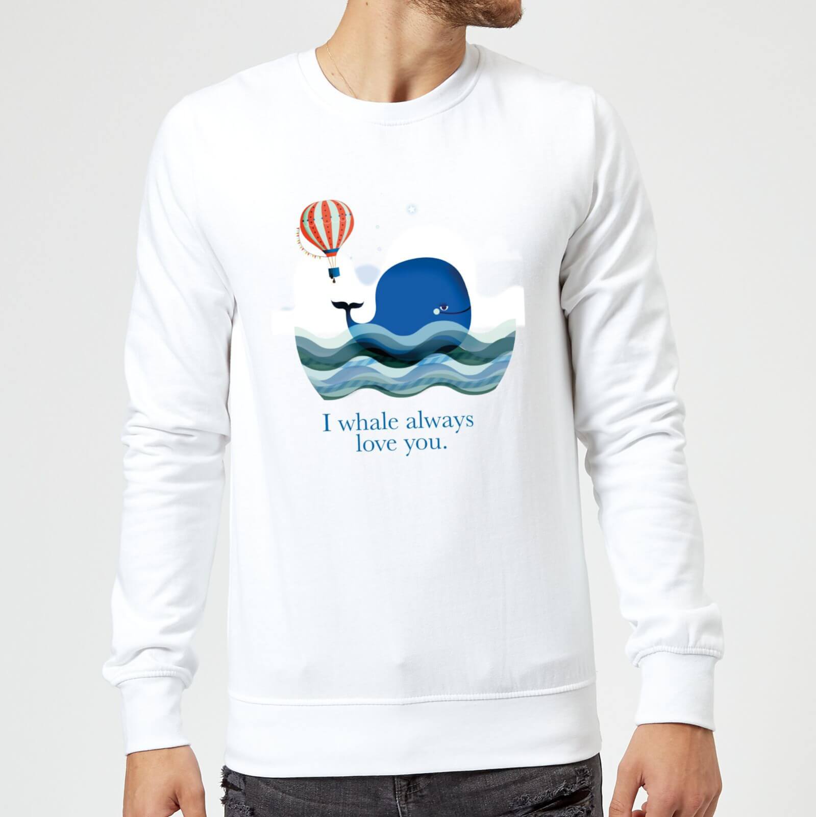 I Whale Always Love You Sweatshirt - White - S - White