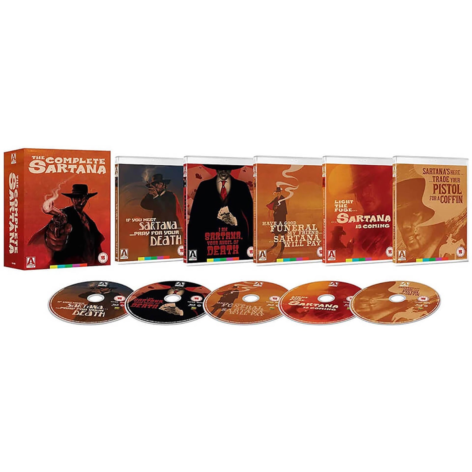 Arrow Video The Complete Sartana Blu-ray
