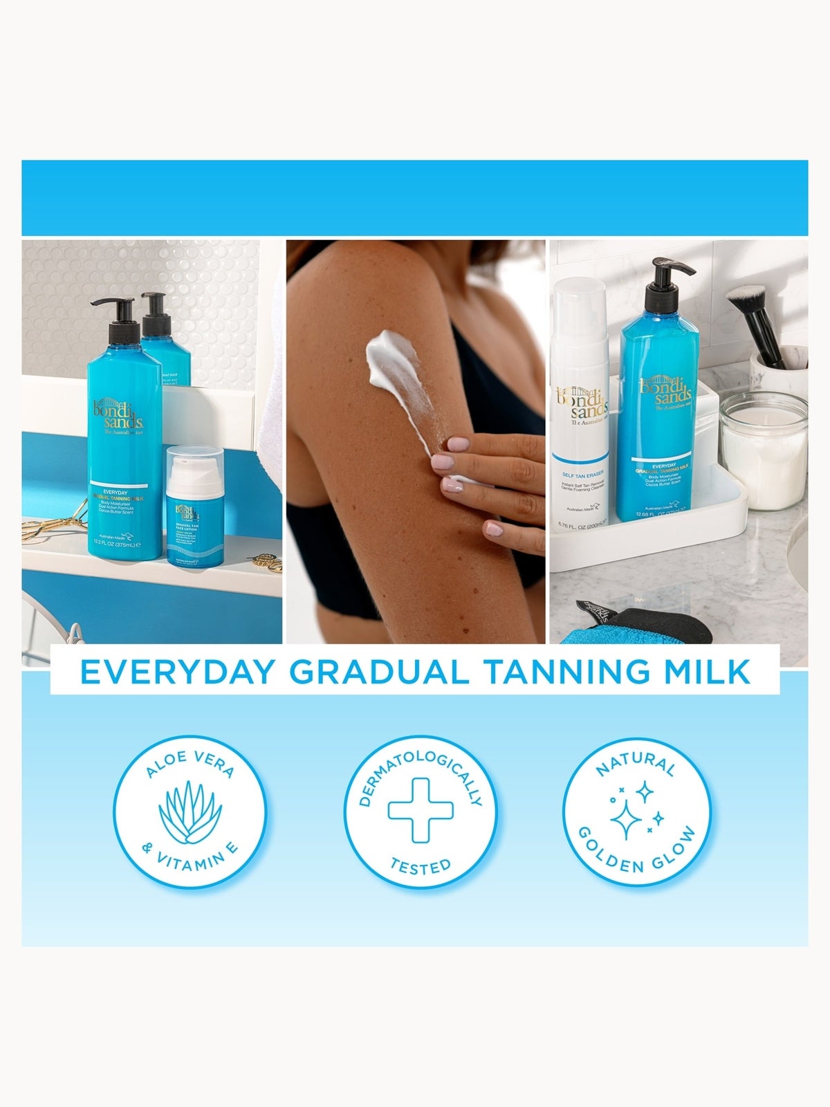 Bondi Sands Everyday Gradual Tanning Milk 100ml 3