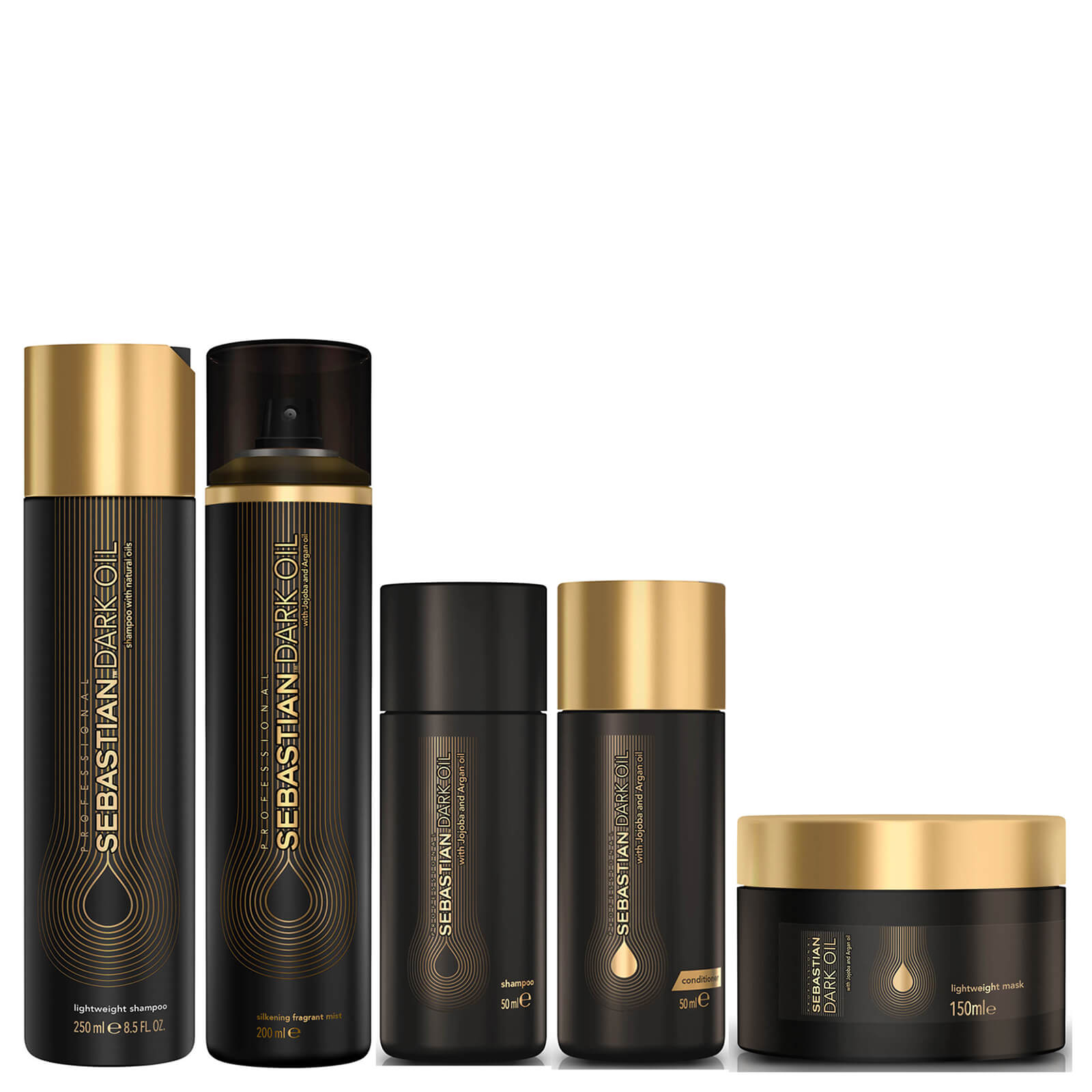 

Sebastian Professional Dark Oil Bundle + 2 Free Travel Sizes