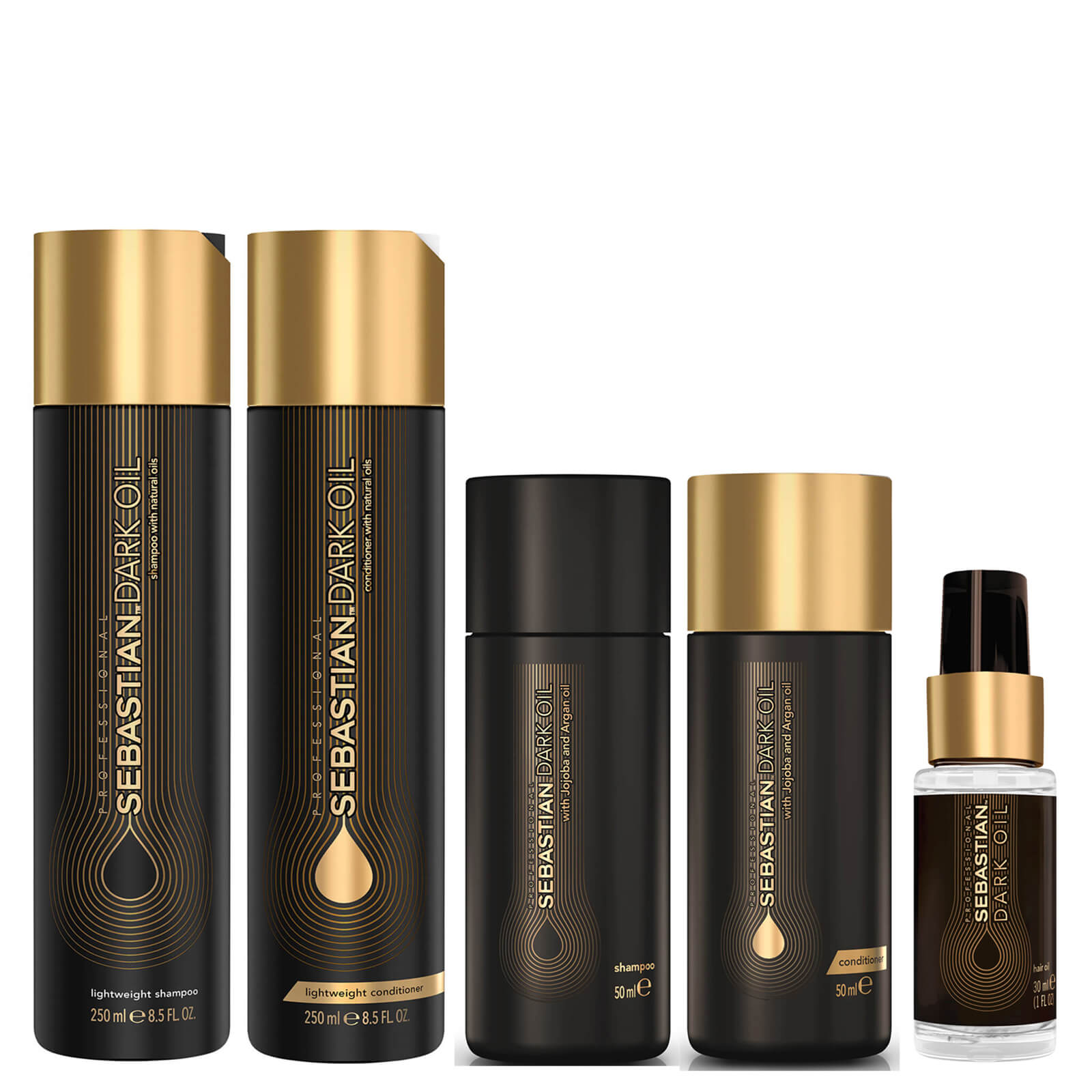 

Sebastian Professional Dark Oil Bundle + 2 Free Travel Sizes